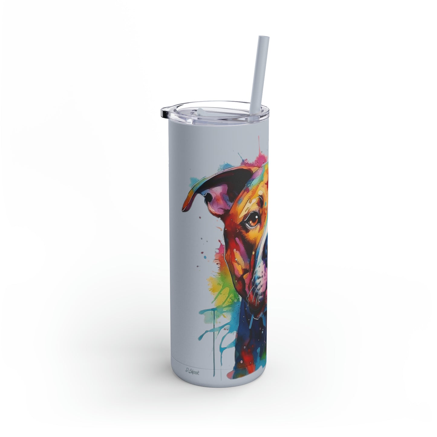 Pitbull 2 Maars Maker Skinny Matte Tumbler, 20oz