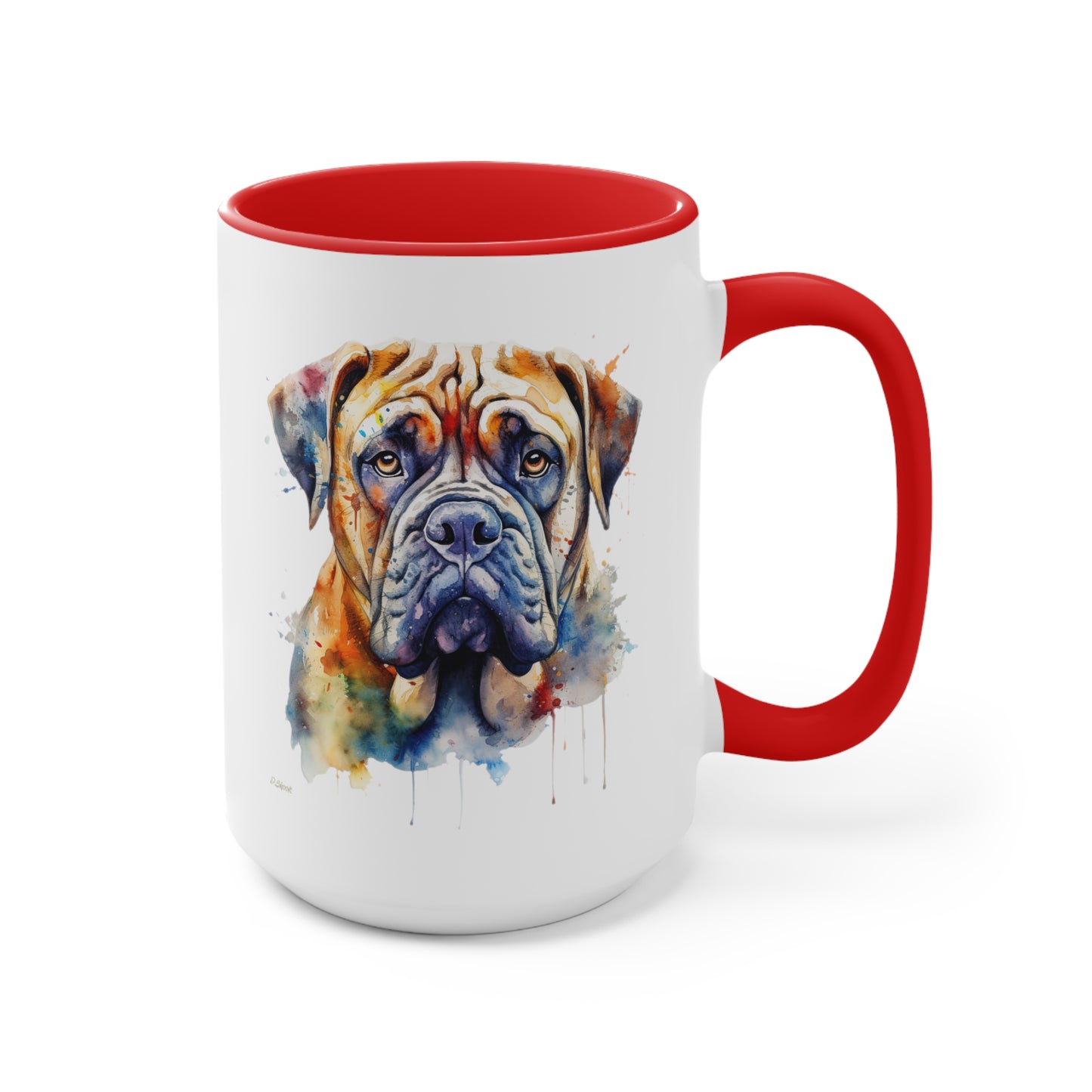 Bullmastiff 3 Accent Mugs