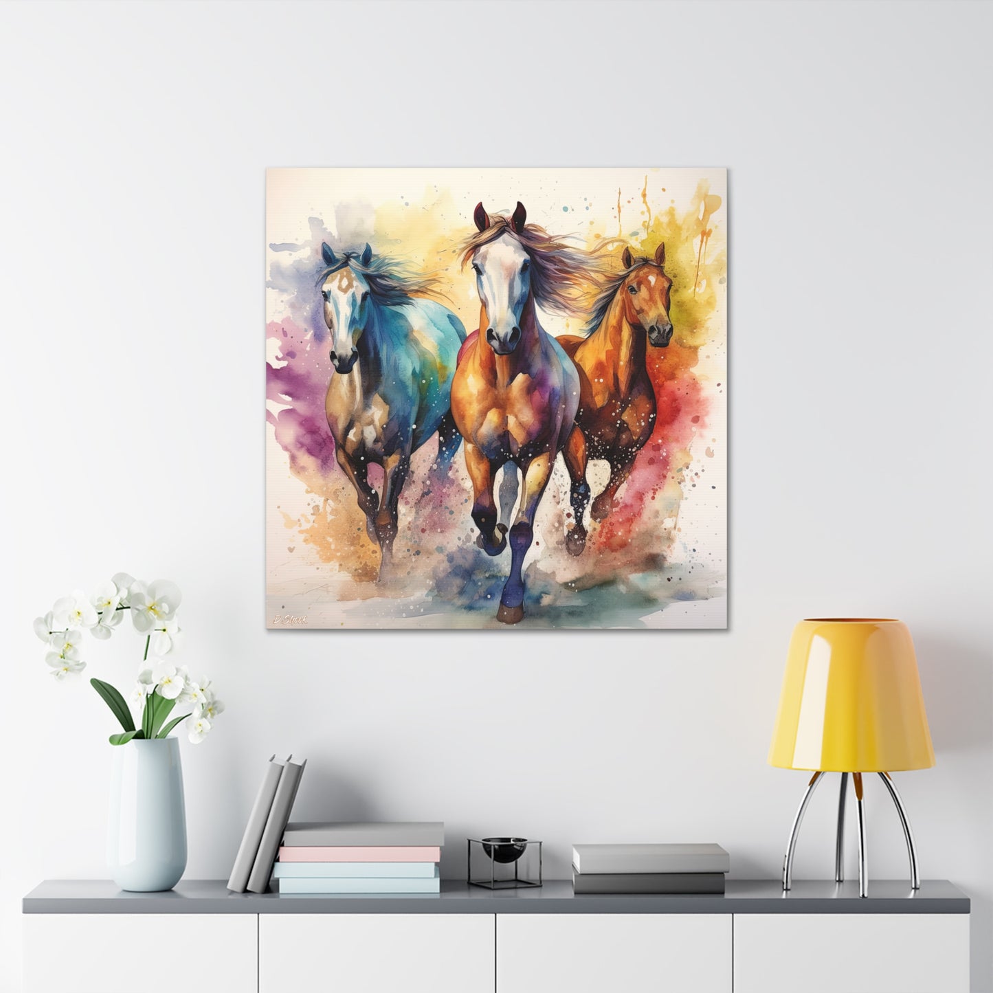 Horse Rescue 8 Canvas Gallery Wraps