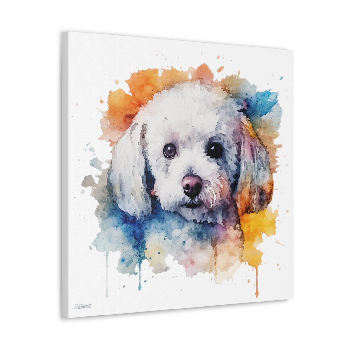 Bichon Frise 3 Canvas Gallery Wraps