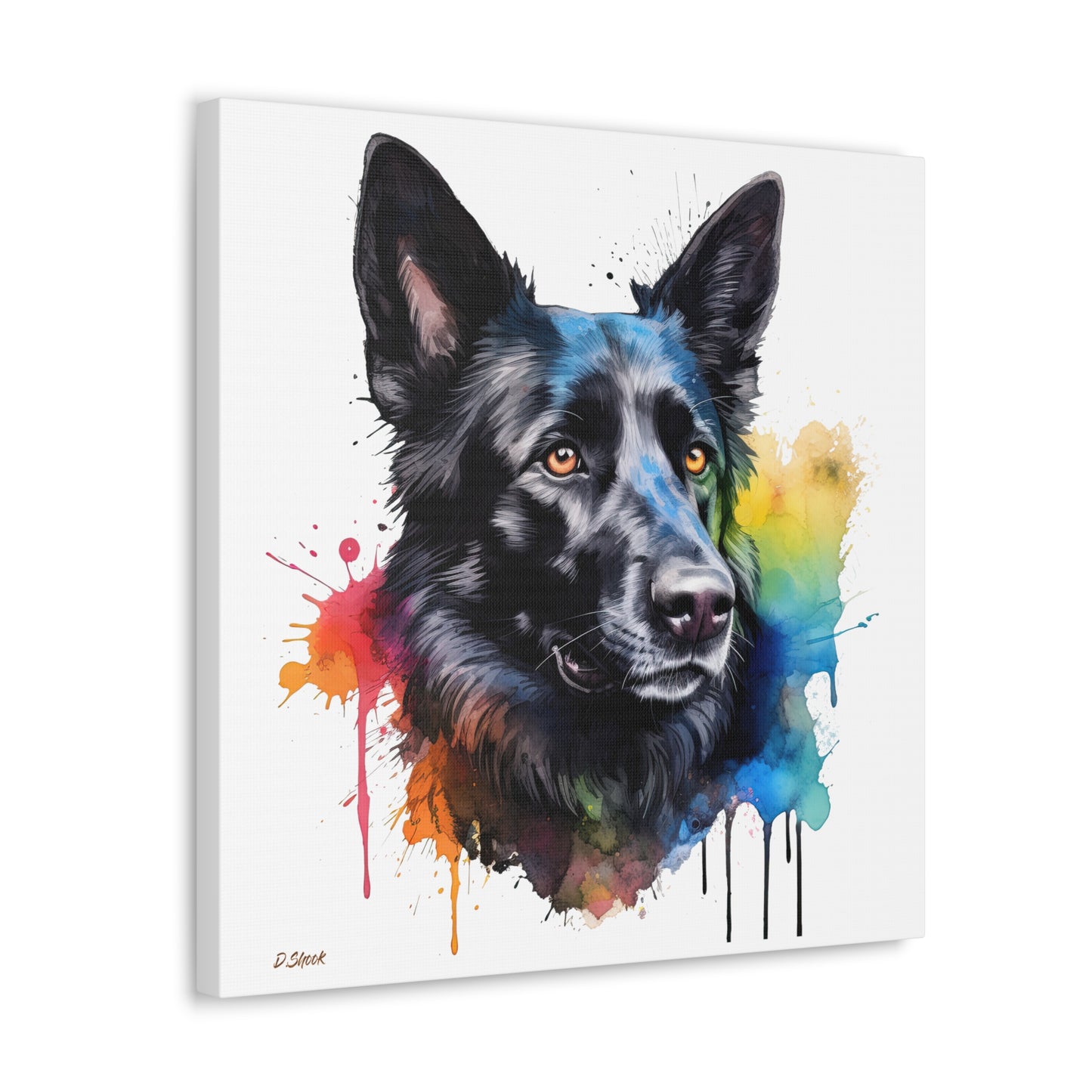 German Sheppard 22 Canvas Gallery Wraps
