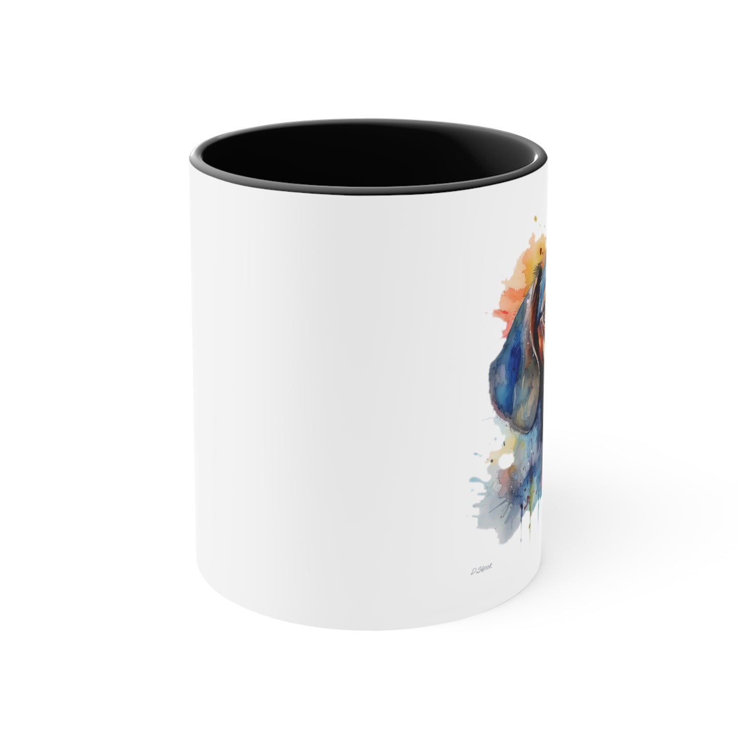 Dachshund 4 Accent Mugs