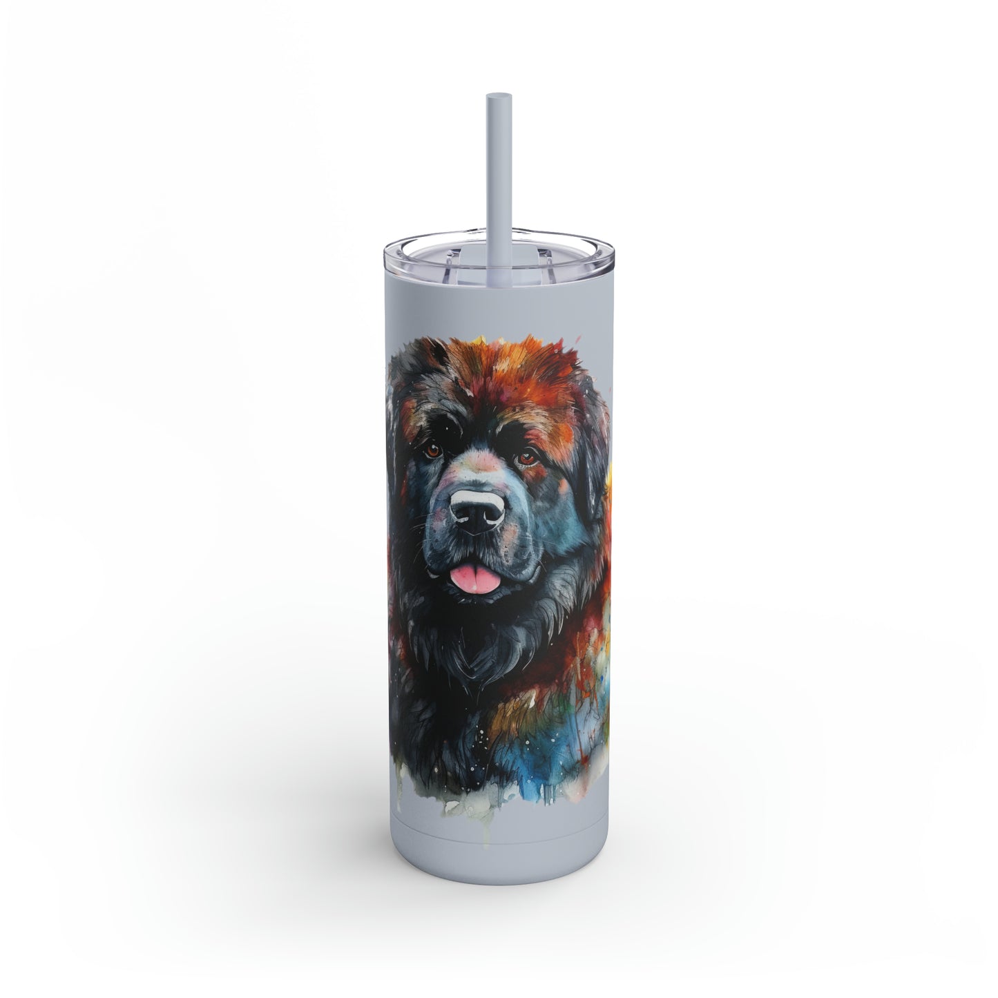 Newfoundland Dog 1 Maars Maker Skinny Matte Tumbler, 20oz