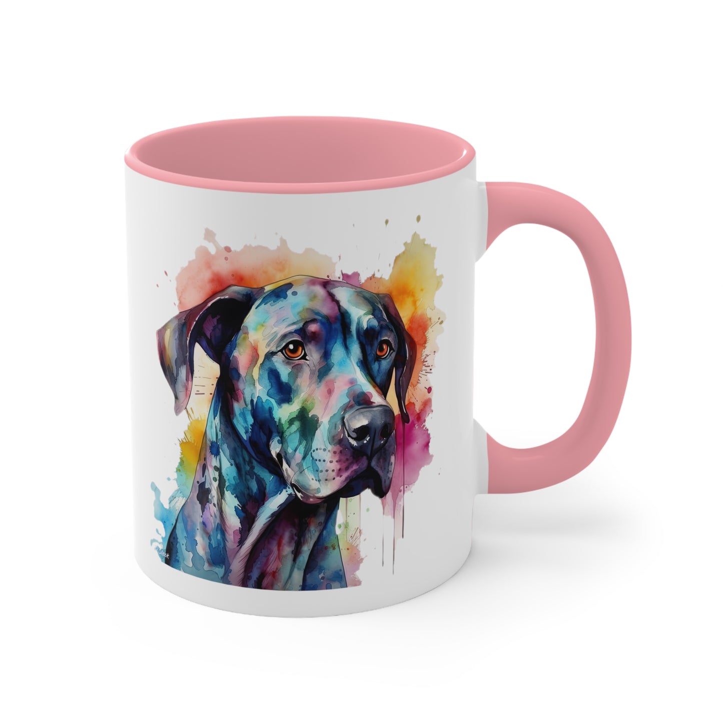 Great Dane 1 Accent Mugs