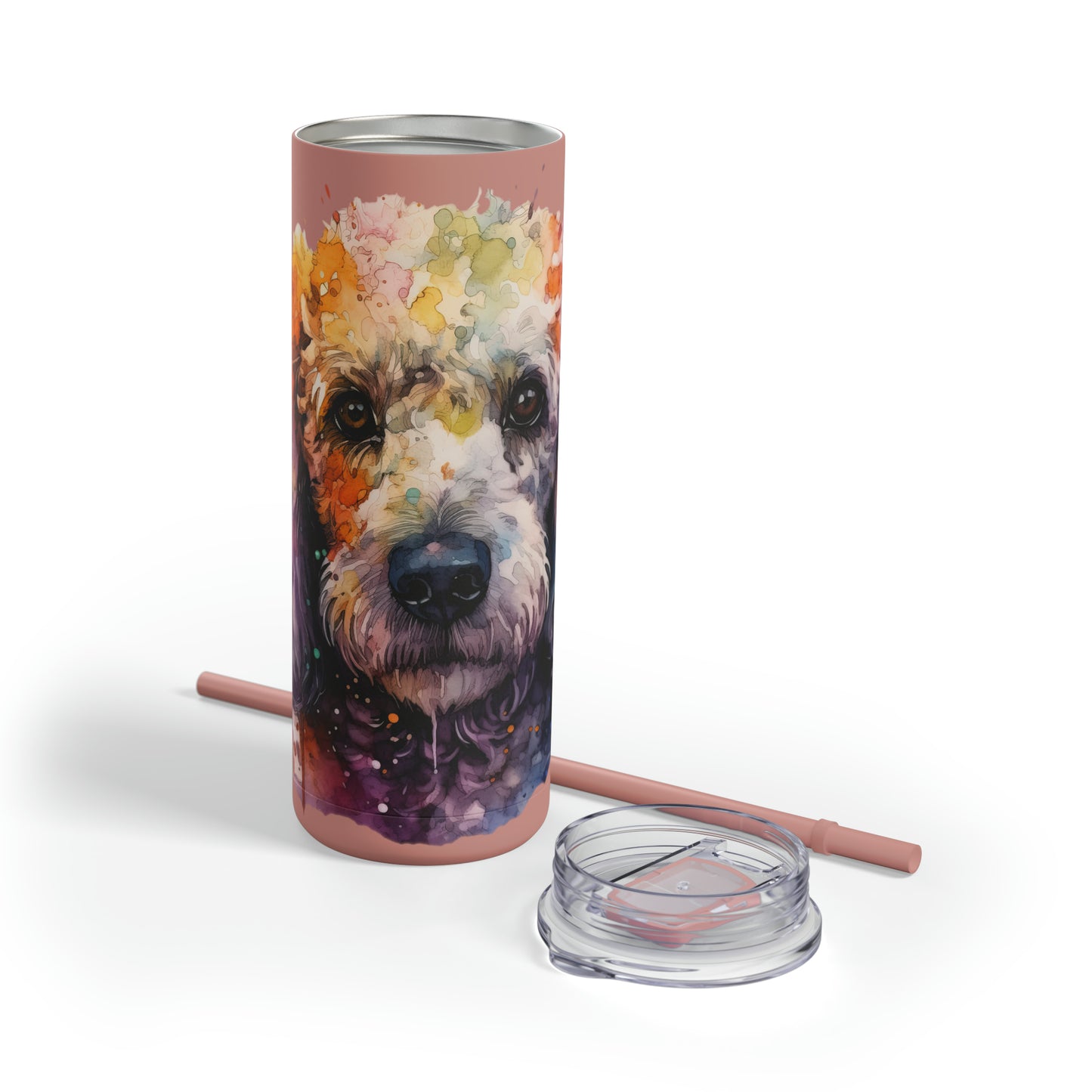 Poodle 1 Maars Maker Skinny Matte Tumbler, 20oz