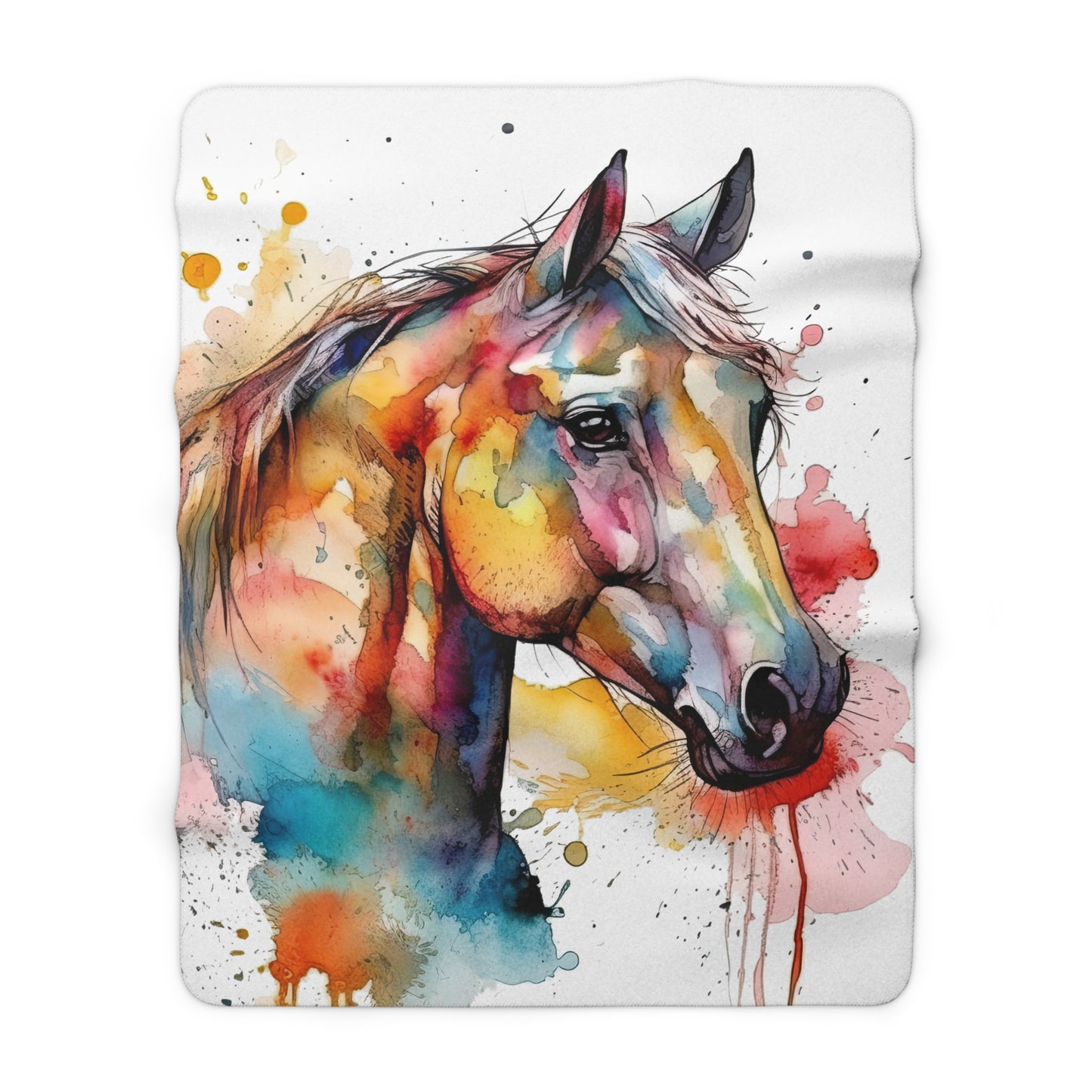 Horse Rescue 2 Sherpa Fleece Blanket