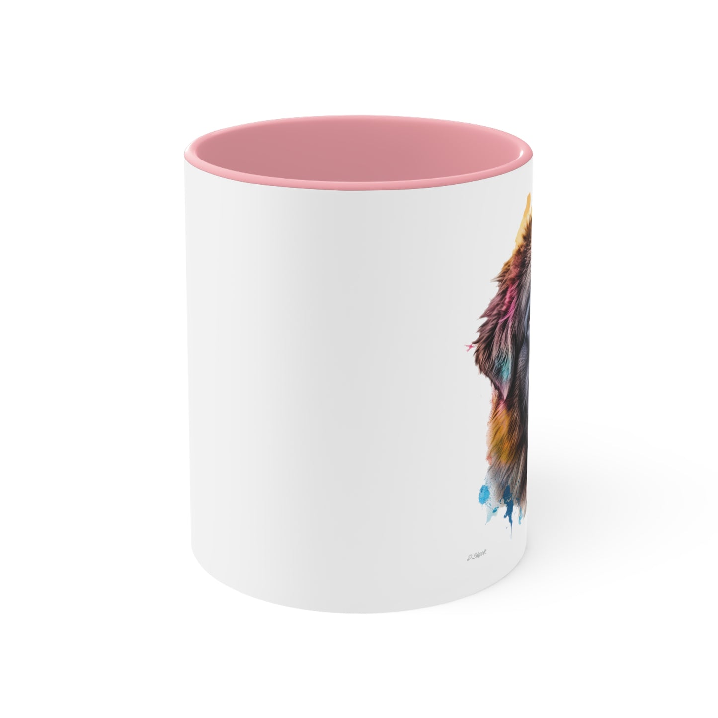 Newfoundland Dog 3 Accent Mugs