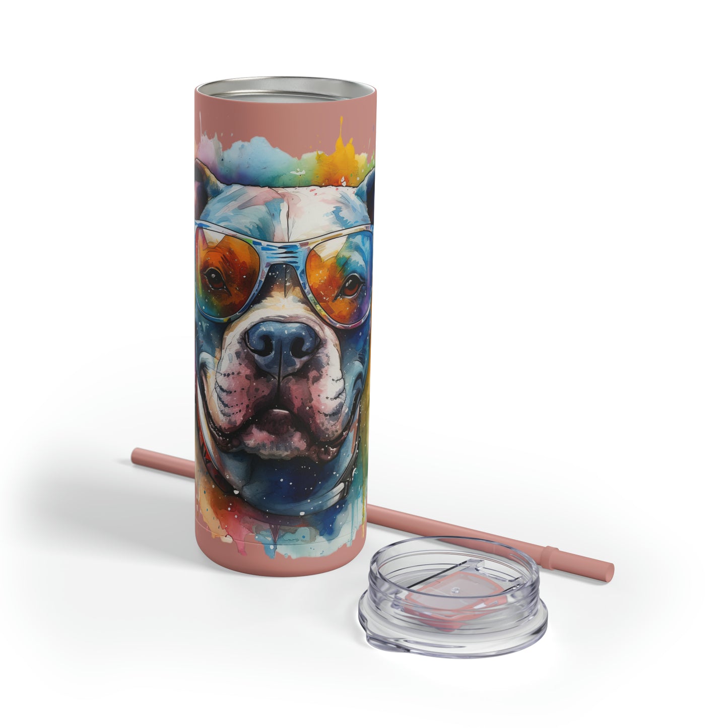 Pitbull 4 Maars Maker Skinny Matte Tumbler, 20oz