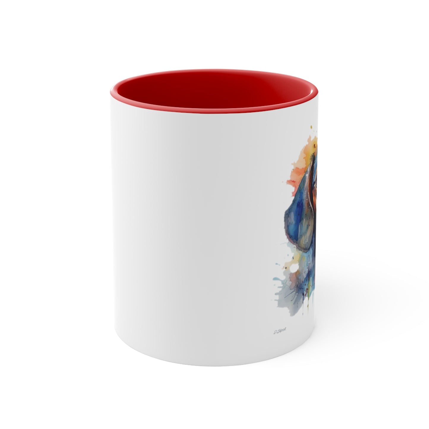 Dachshund 4 Accent Mugs