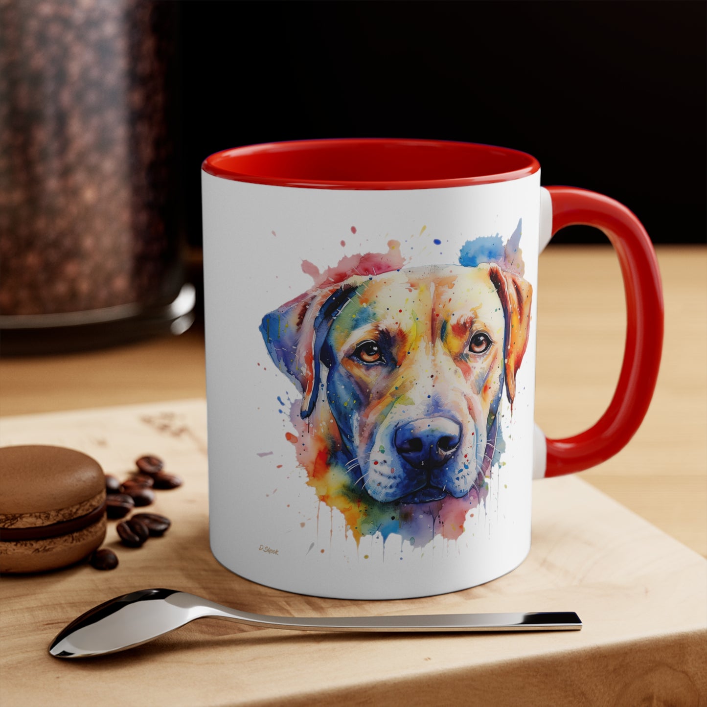 Labrador Retriever 1 Accent Mugs