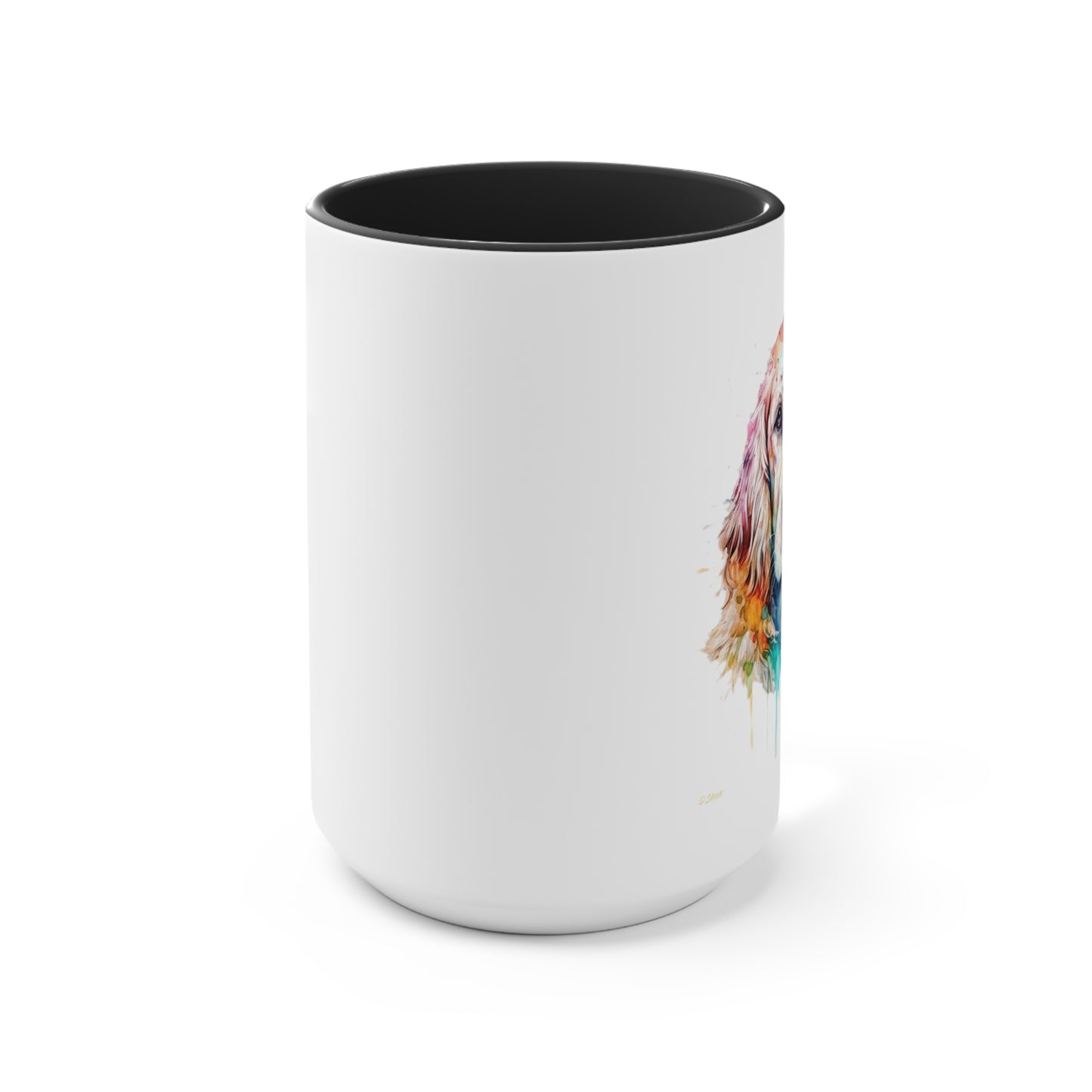 English Cocker Spaniel 1 Accent Mugs