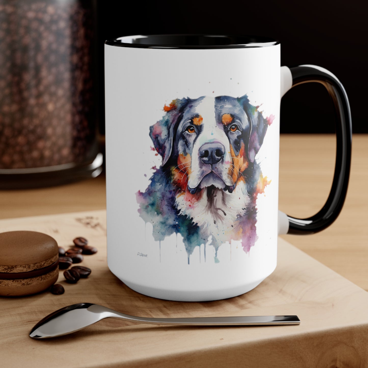 Greater Swiss Mountain Dog 3B Accent Mugs