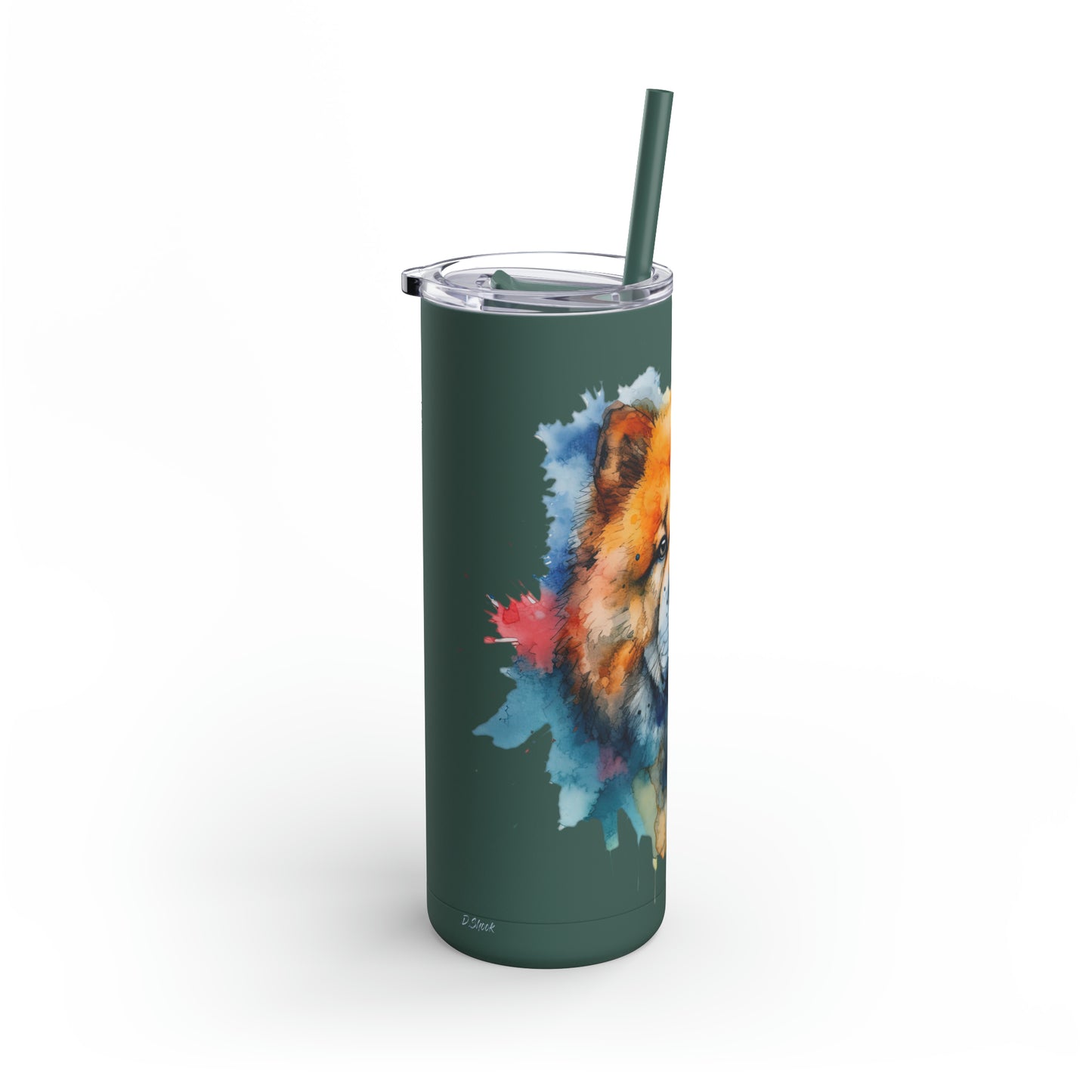 Chow Chow 1 Maars Maker Skinny Matte Tumbler, 20oz