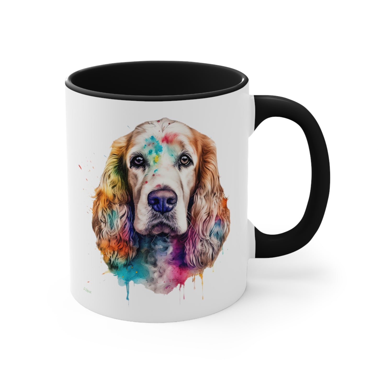 English Cocker Spaniel 2 Accent Mugs