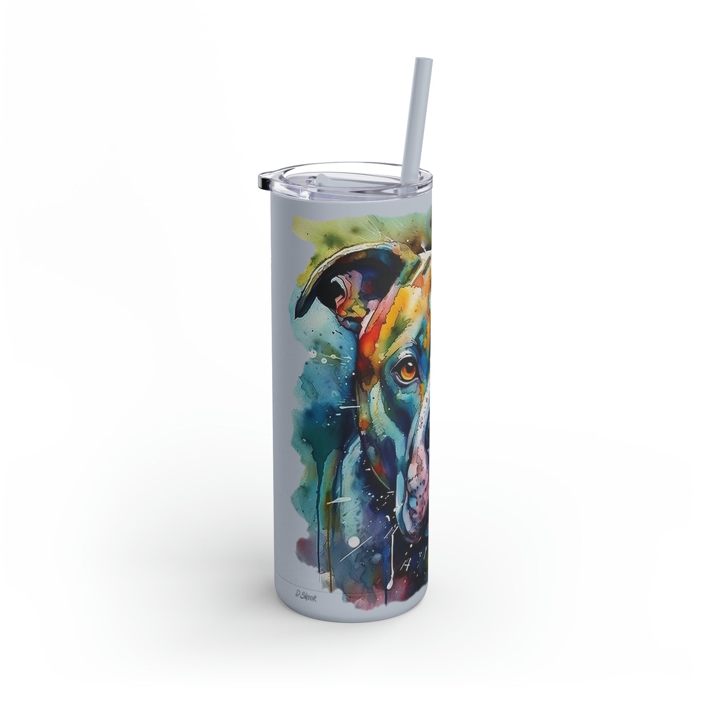 Pitbull 1 Maars Maker Skinny Matte Tumbler, 20oz