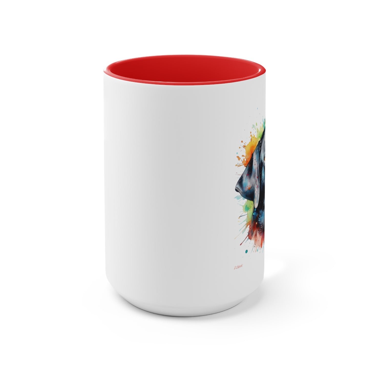 Black Lab 5 Accent Mugs