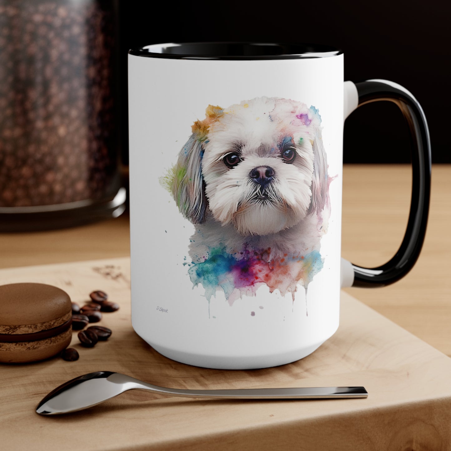 Shih Tzu 6 Accent Mugs