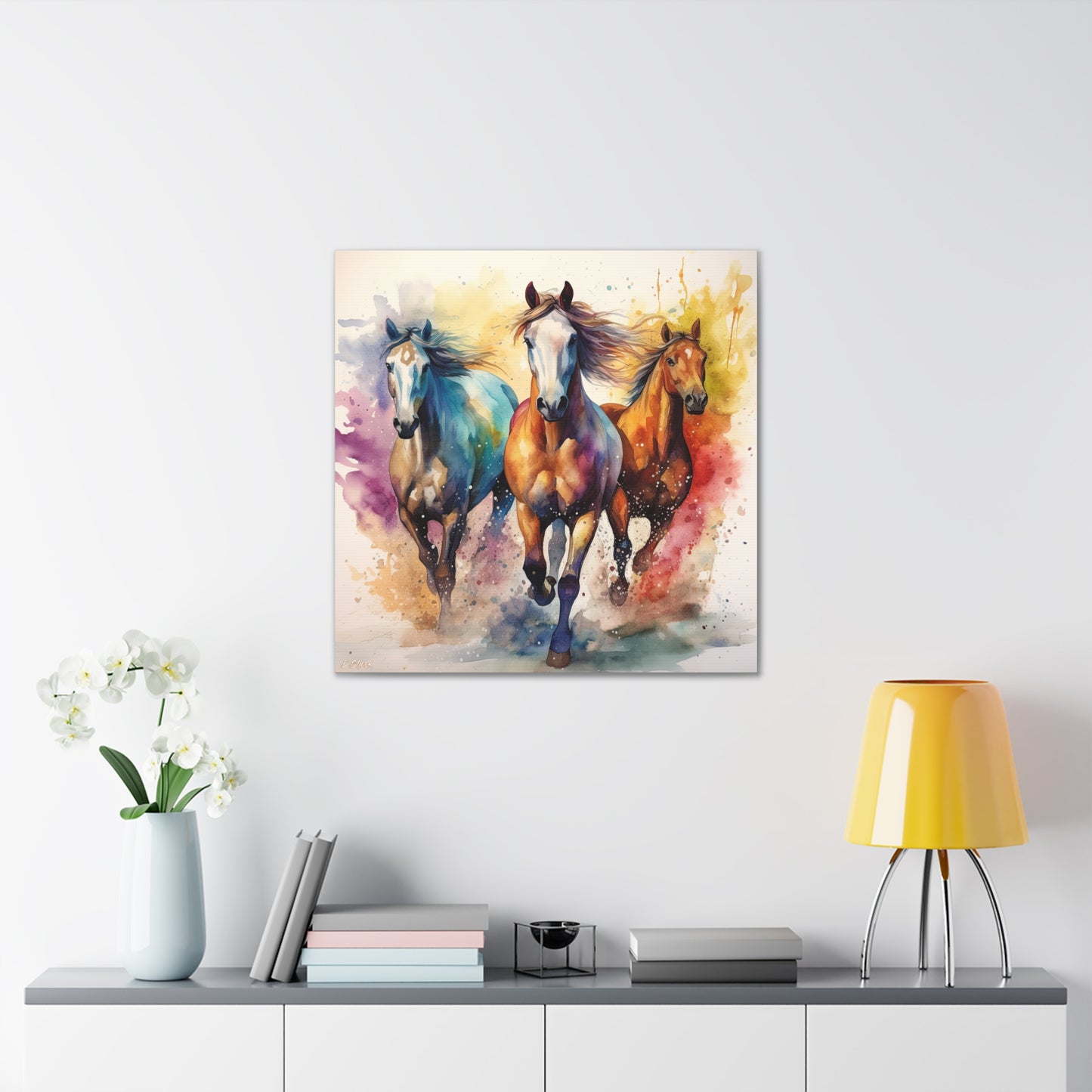 Horse Rescue 8 Canvas Gallery Wraps