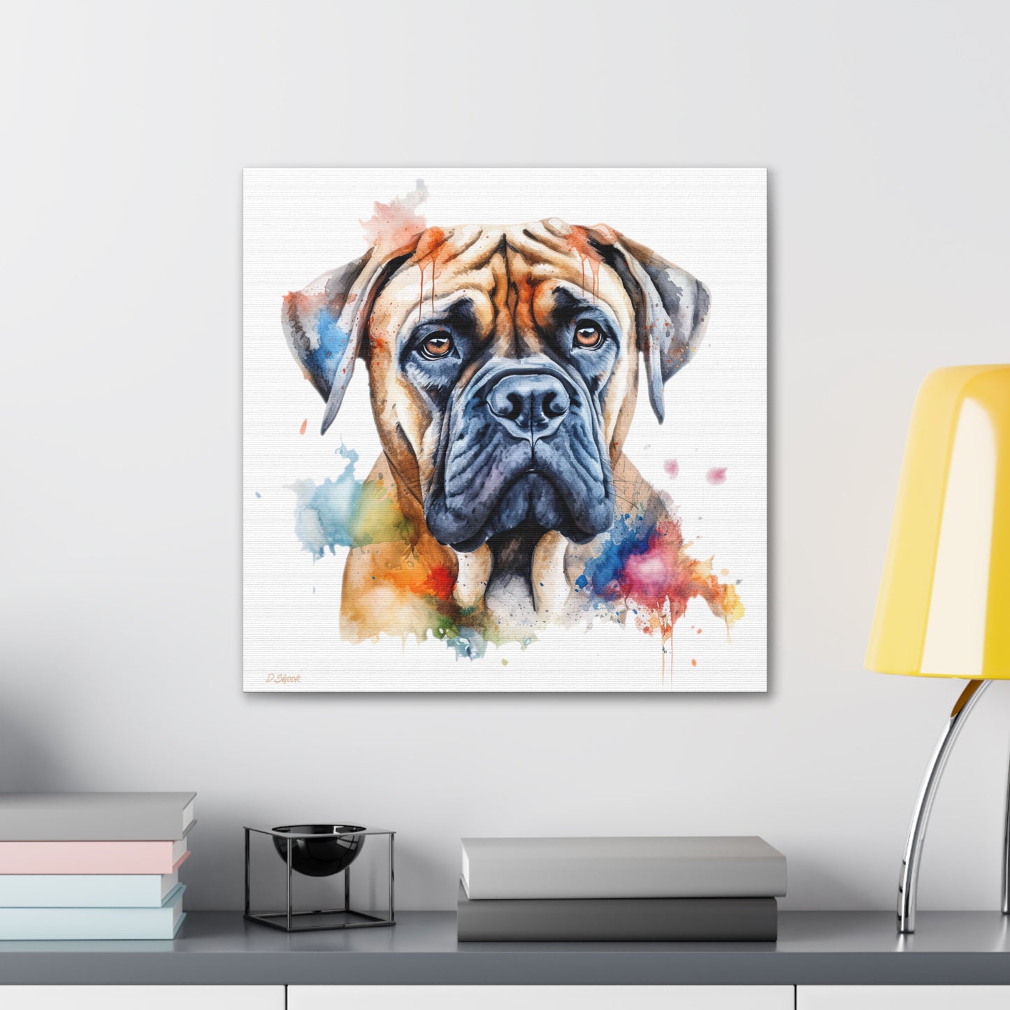 Bullmastiff 2 Canvas Gallery Wraps