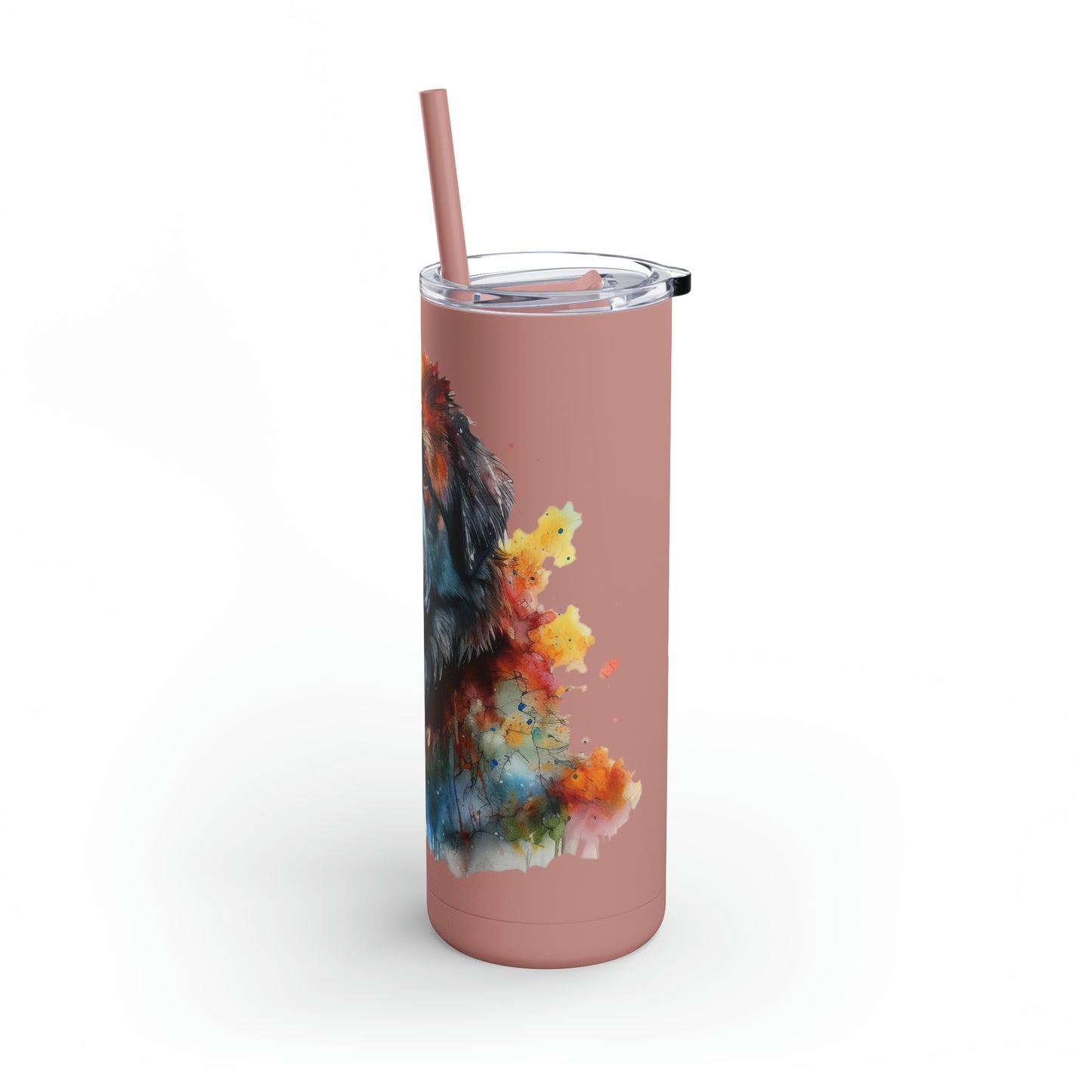 Newfoundland Dog 1 Maars Maker Skinny Matte Tumbler, 20oz