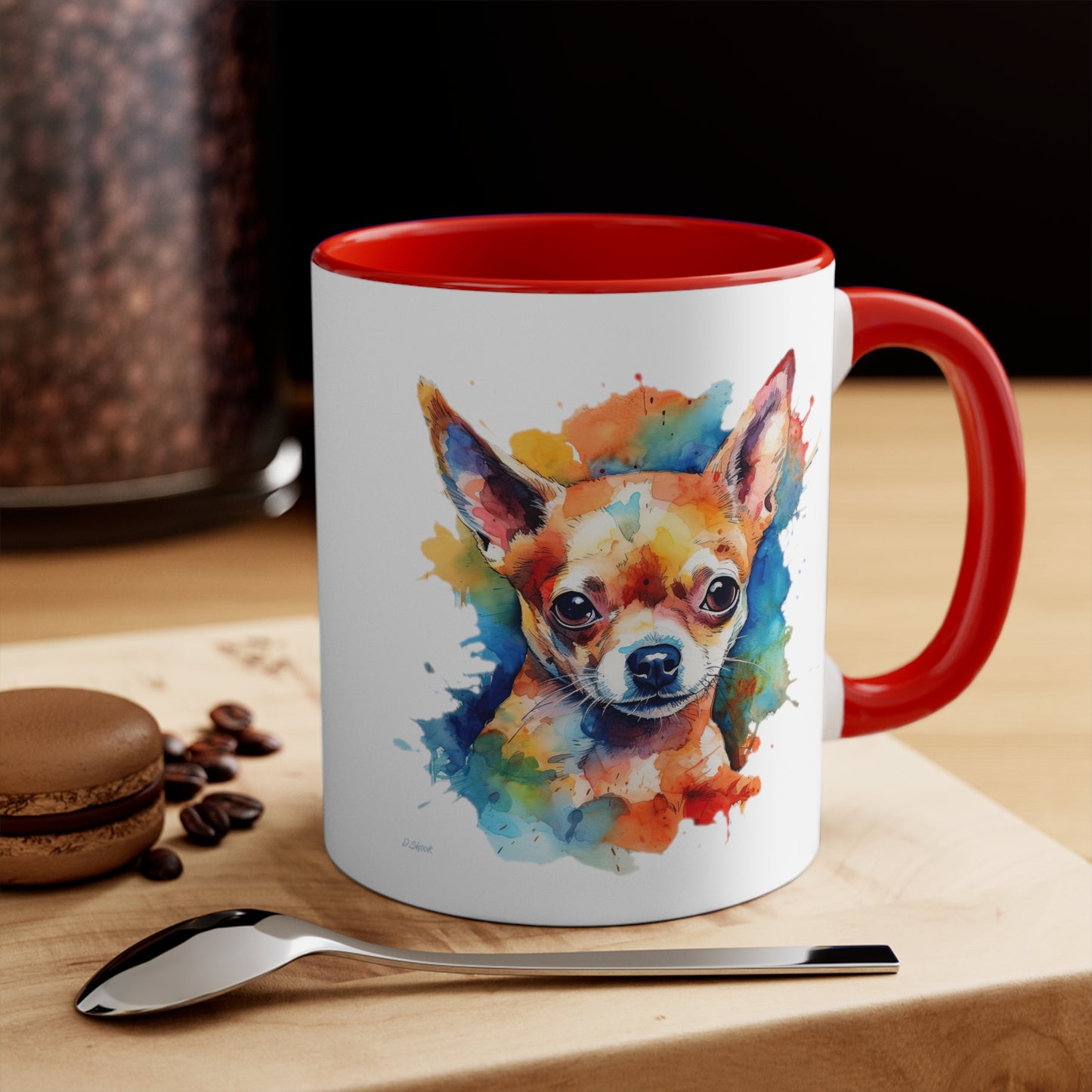 Chihuahua 6 Accent Mugs