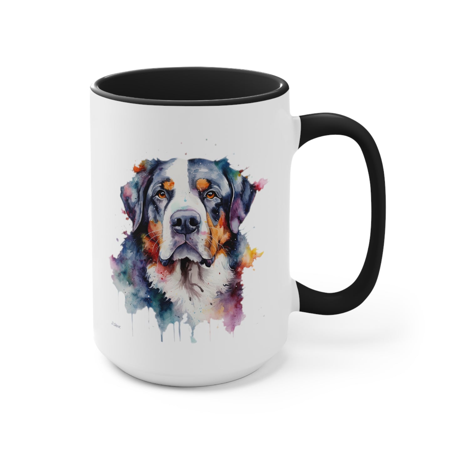 Greater Swiss Mountain Dog 3B Accent Mugs