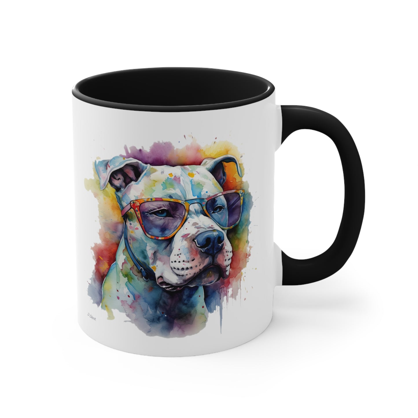 Pitbull 5 Accent Mugs