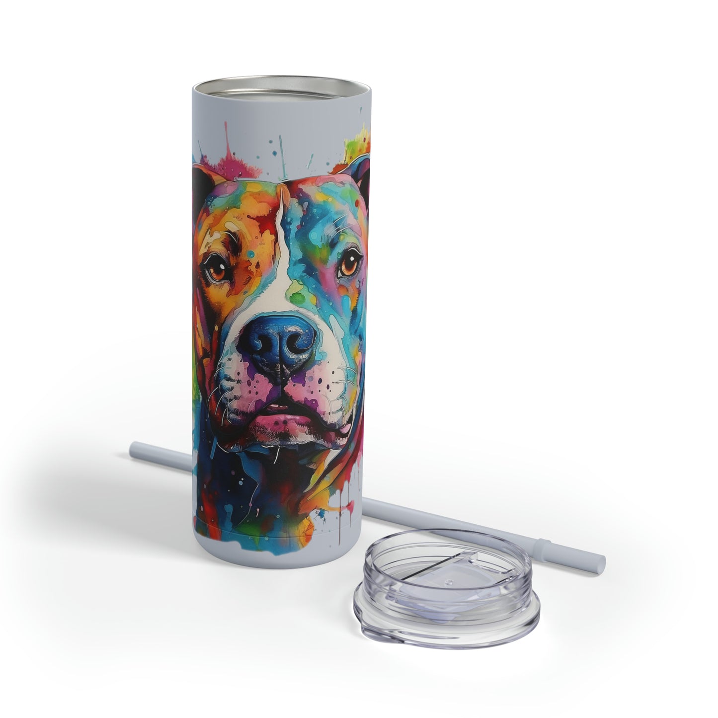 Pitbull 2 Maars Maker Skinny Matte Tumbler, 20oz