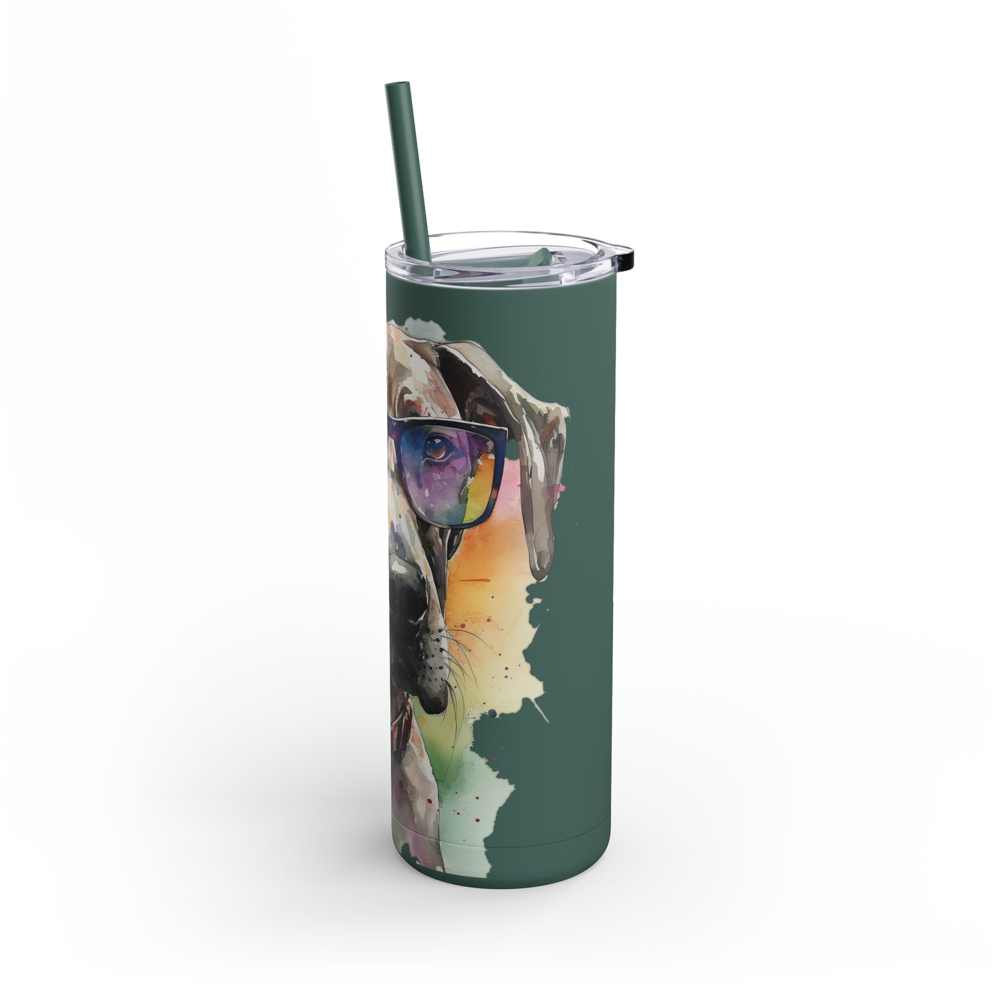 Great Dane 4 Maars Maker Skinny Matte Tumbler, 20oz