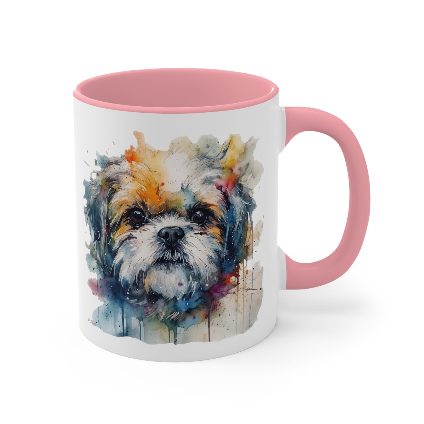 Shih Tzu 3 Accent Mugs