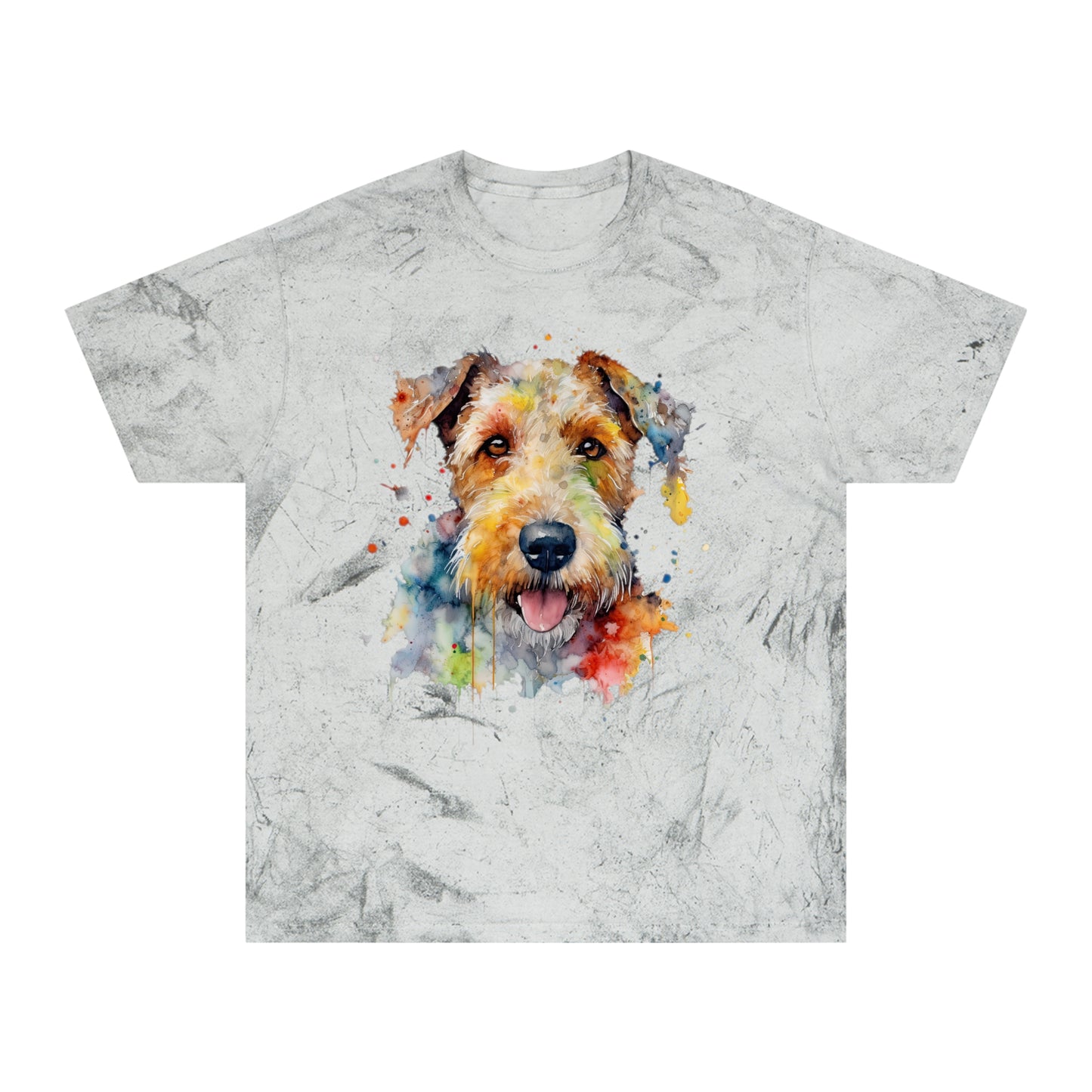 Airedale Terrier 1 Unisex Color Blast T-Shirt