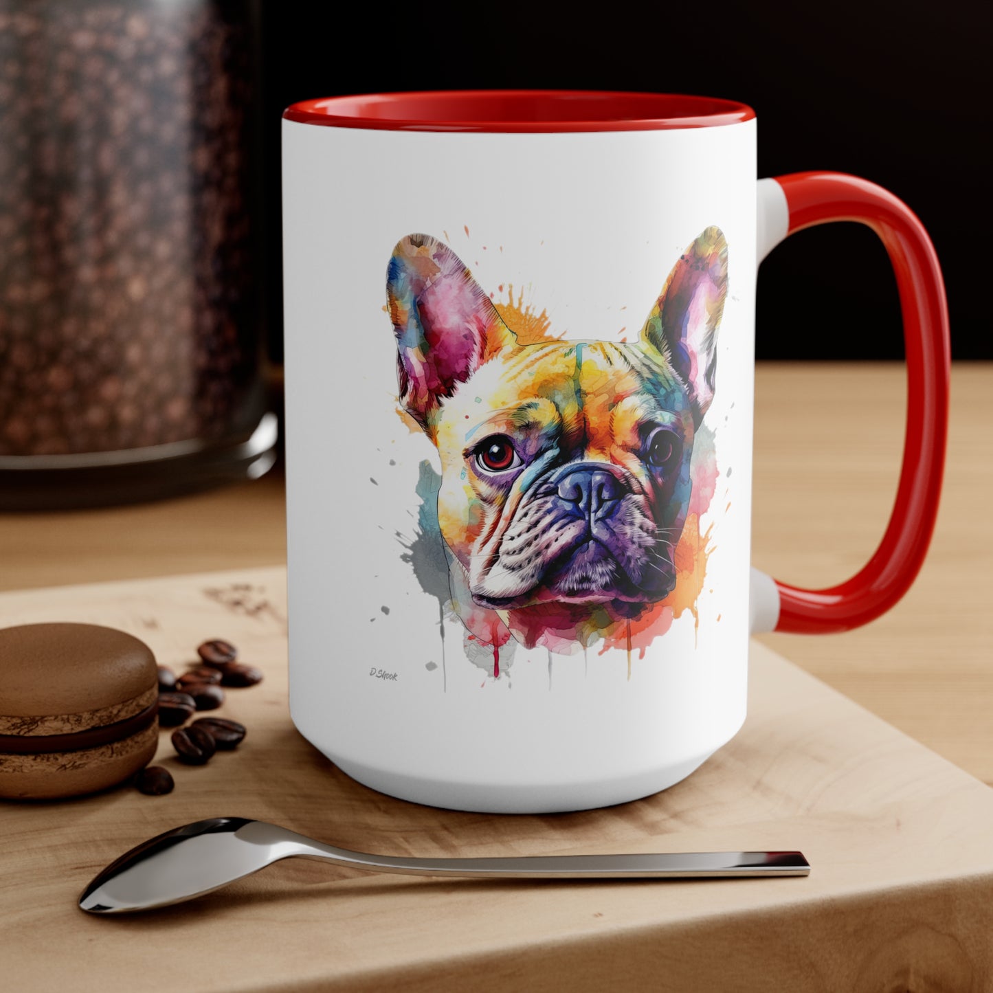 French Bulldog 6 Accent Mugs