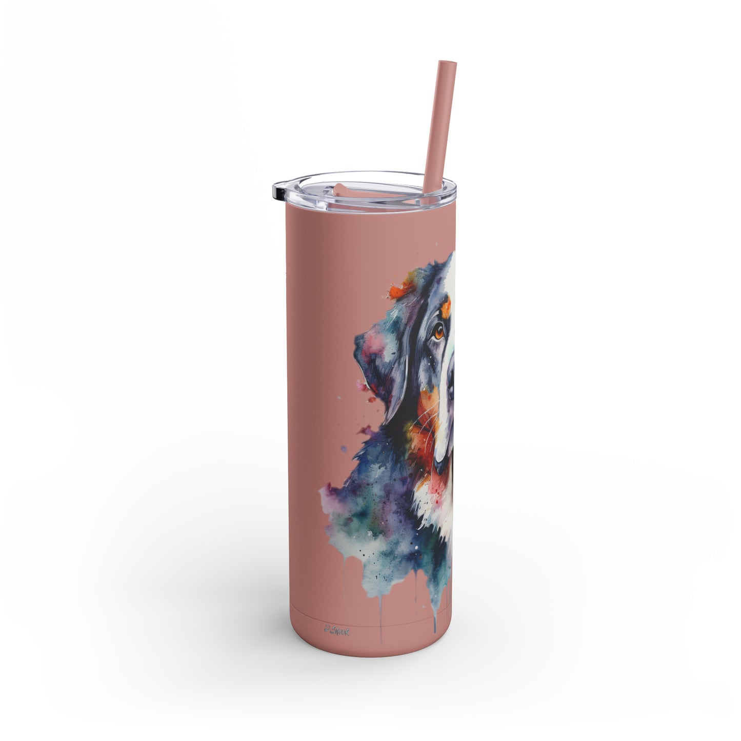 Greater Swiss Mountain Dog 3B Maars Maker Skinny Matte Tumbler, 20oz