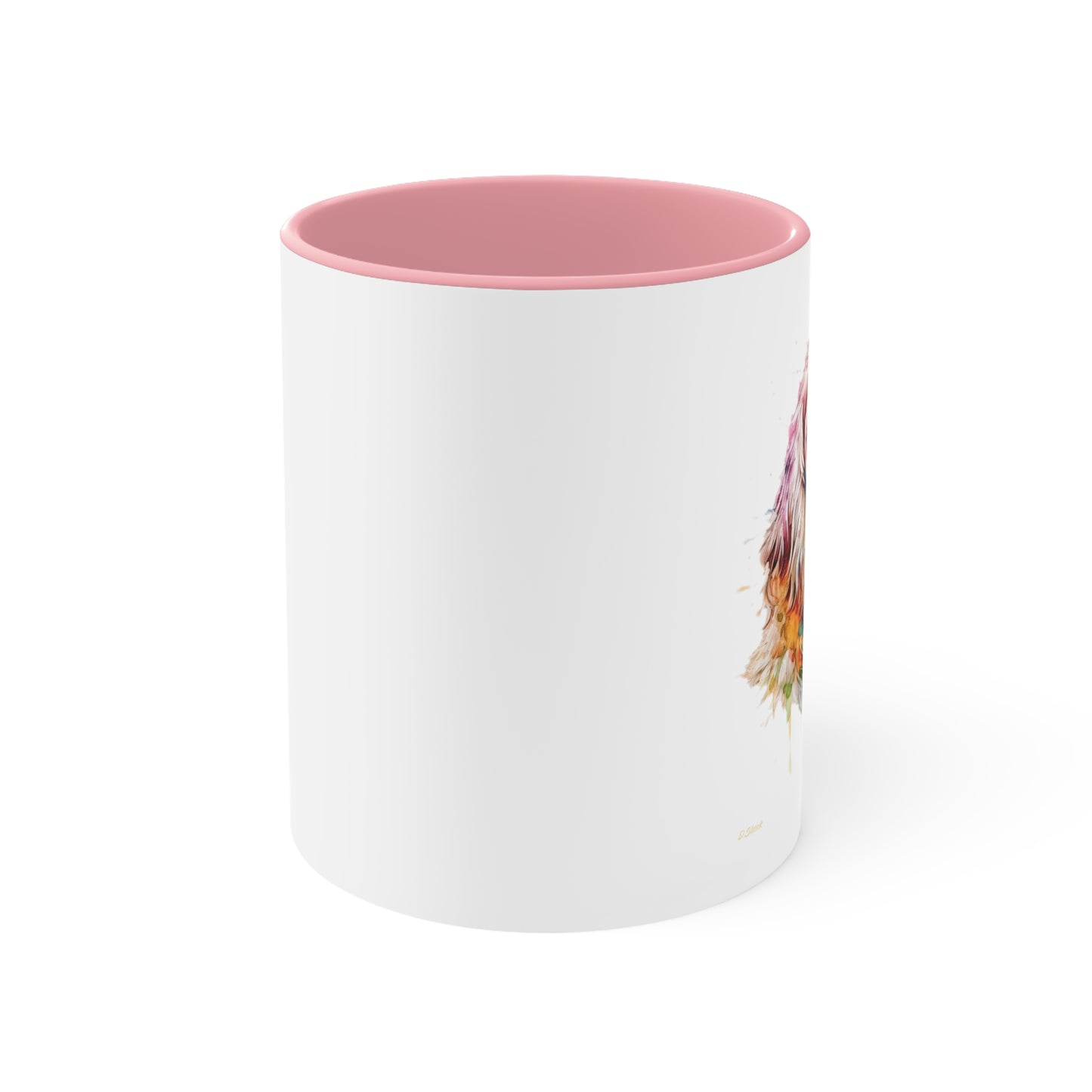 English Cocker Spaniel 1 Accent Mugs