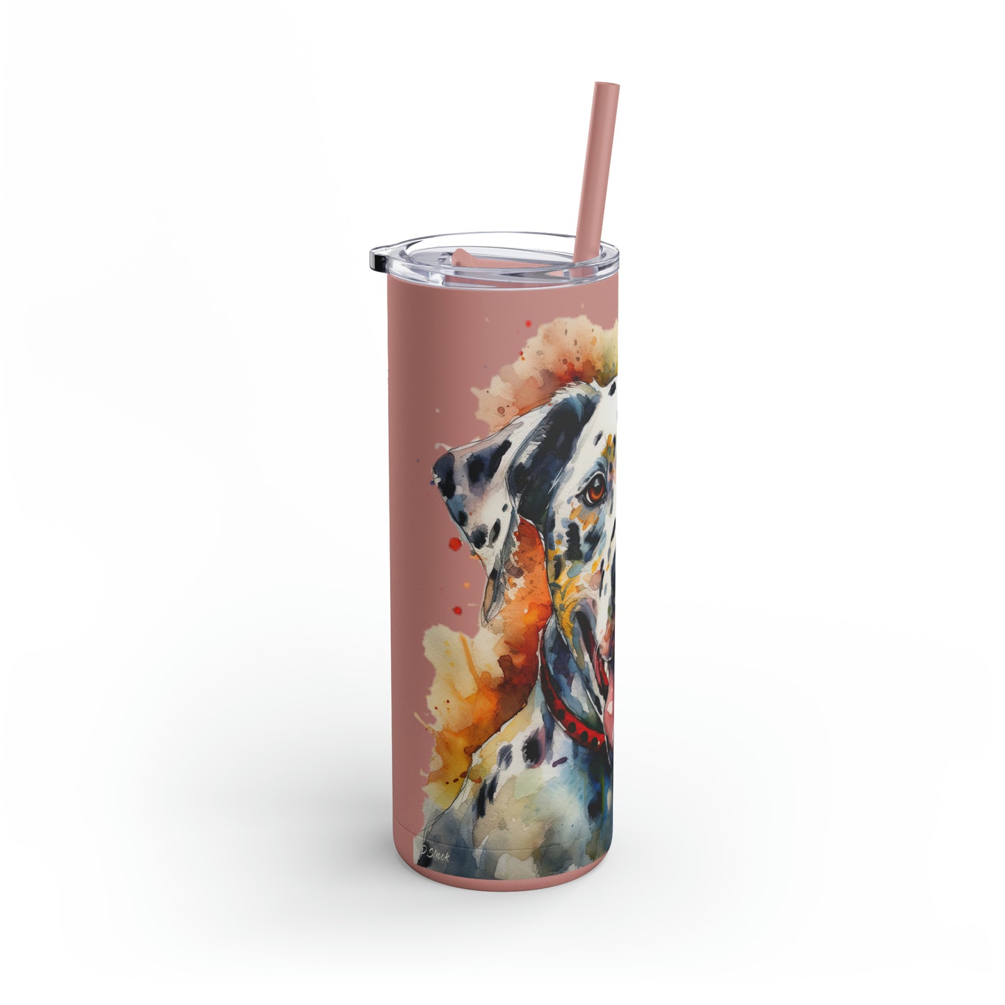 Dalmatian 2 Maars Maker Skinny Matte Tumbler, 20oz