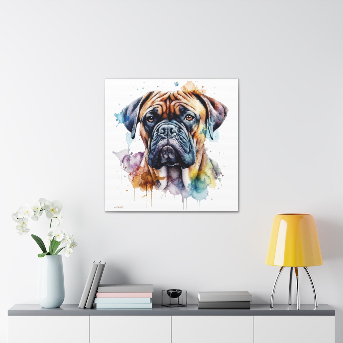 Bullmastiff 1 Canvas Gallery Wraps
