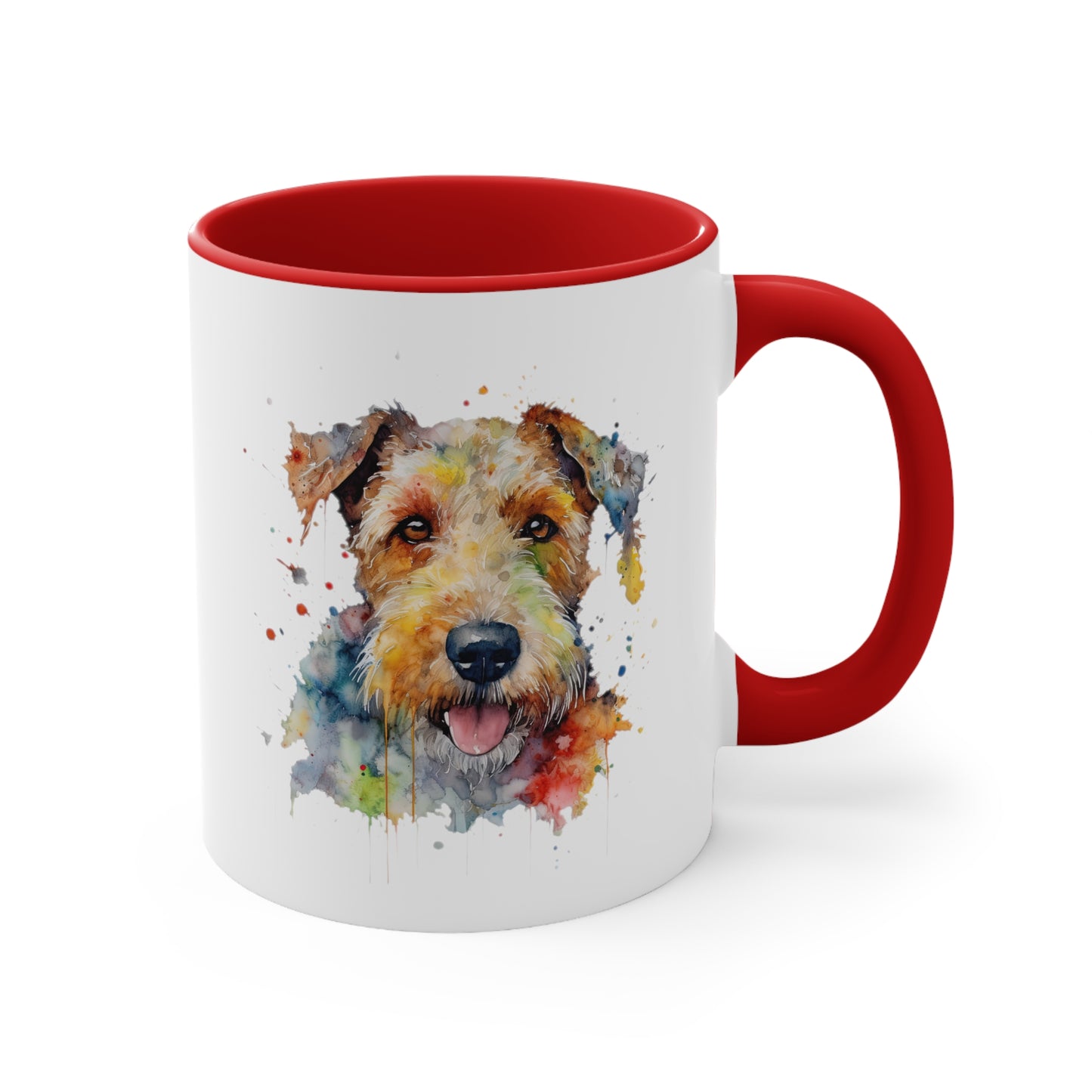 Airedale Terrier 1 Accent Mugs