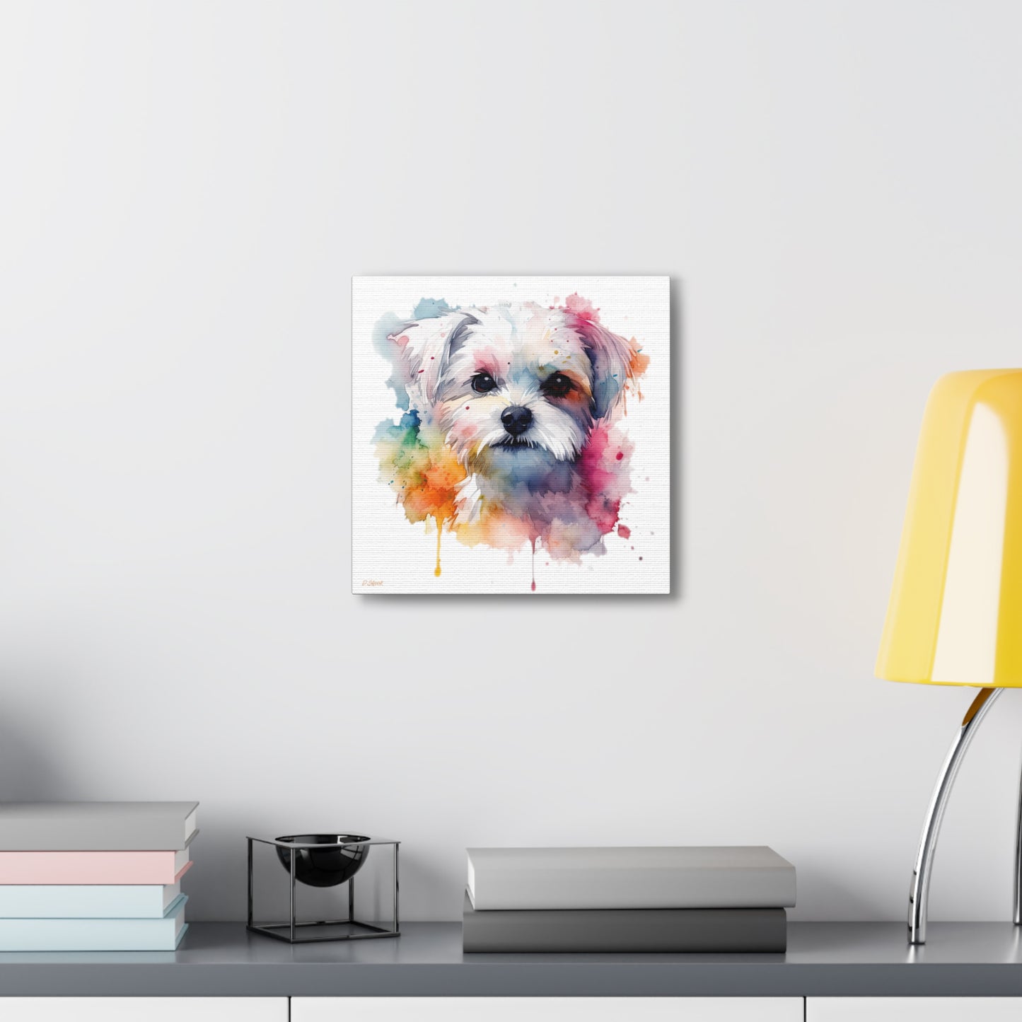 Maltese Dog 1 Canvas Gallery Wraps