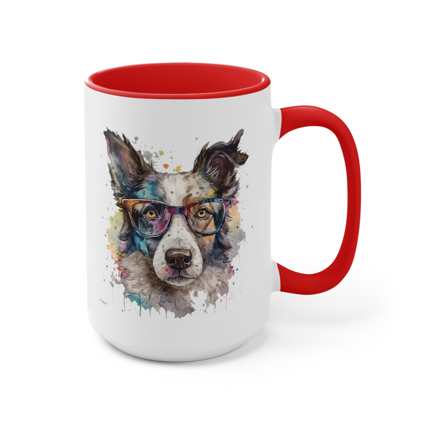 Border Collie 7 Accent Mugs