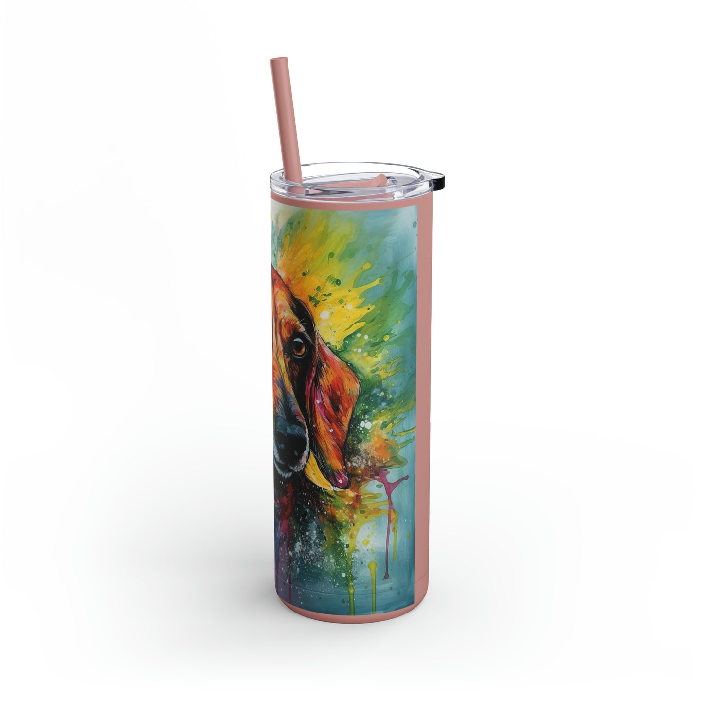 Dachshund 2 Maars Maker Skinny Matte Tumbler, 20oz