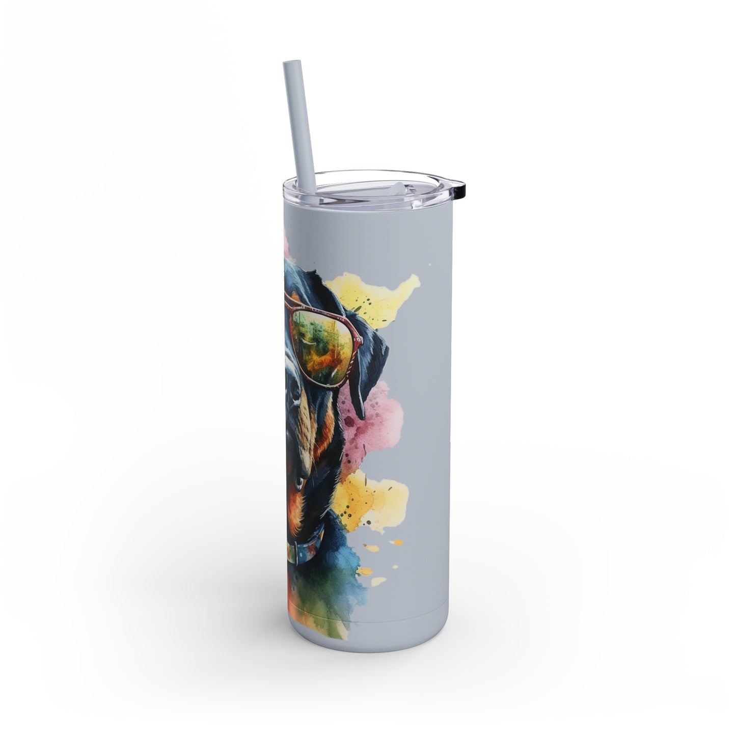 Rottweiler 6 Maars Maker Skinny Matte Tumbler, 20oz