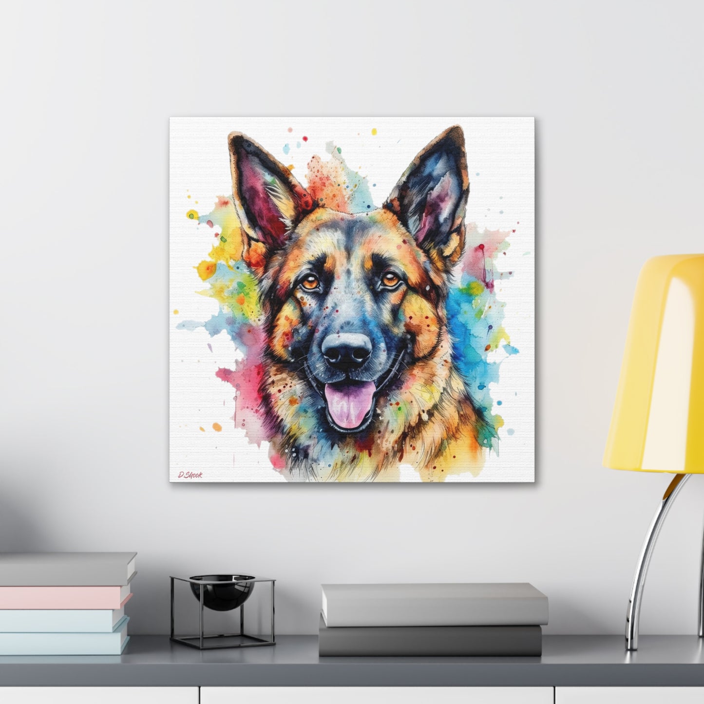 German Sheppard 1 Canvas Gallery Wraps