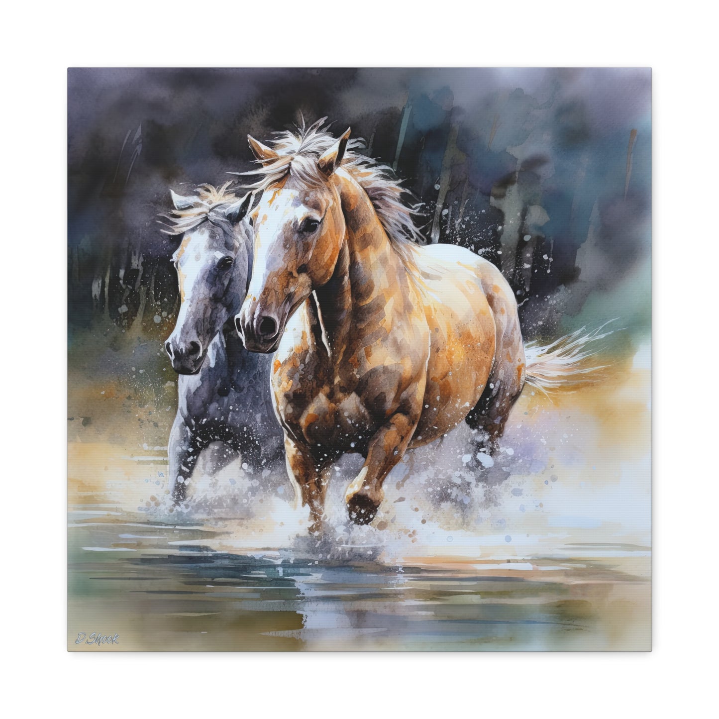 Horse Rescue 18 Canvas Gallery Wraps