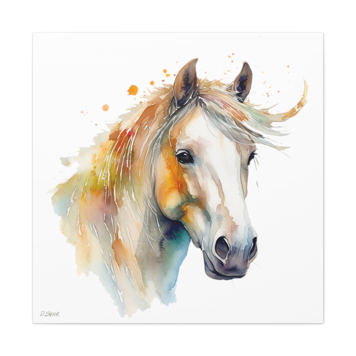 Horse Rescue 21 Canvas Gallery Wraps