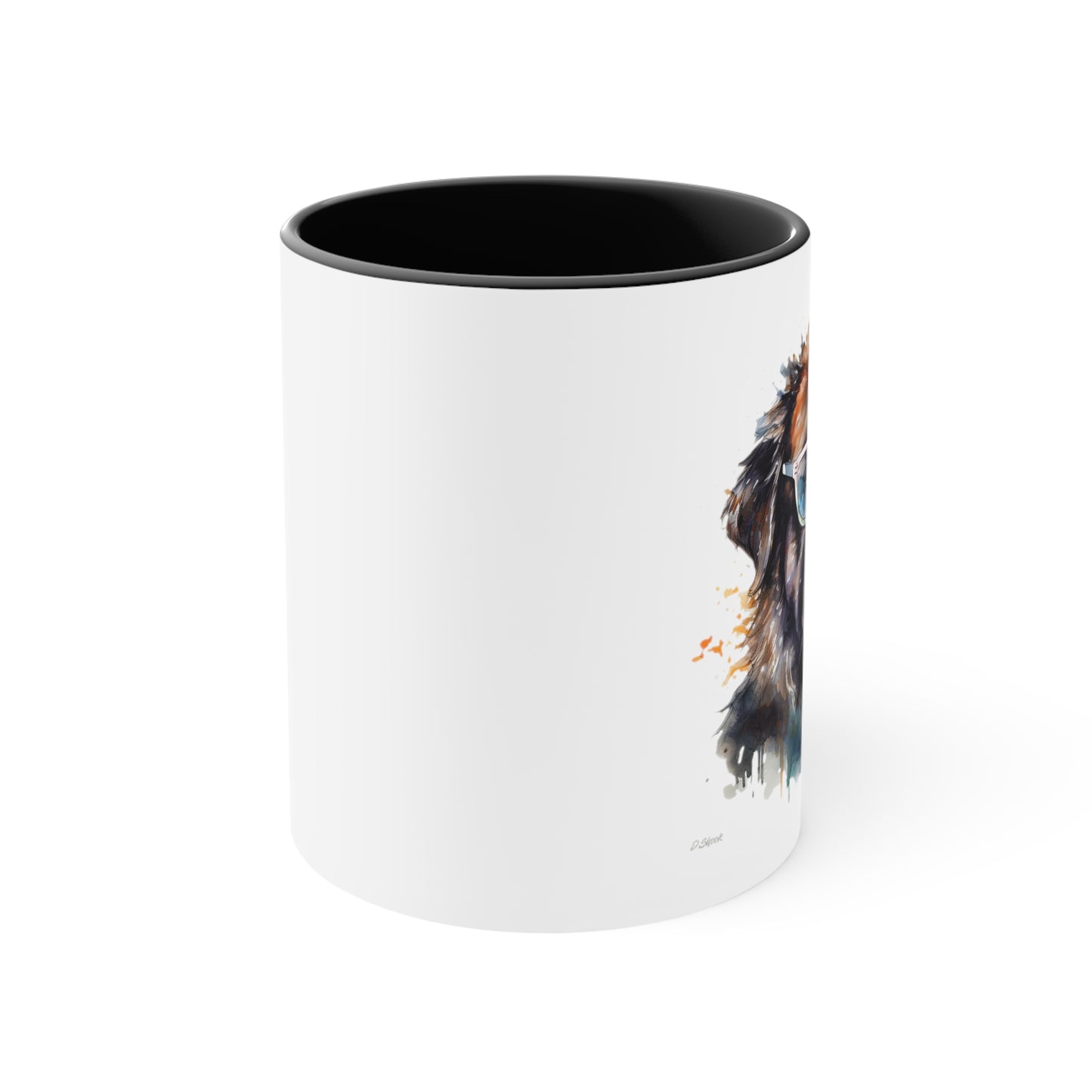 Newfoundland Dog 5 Accent Mugs