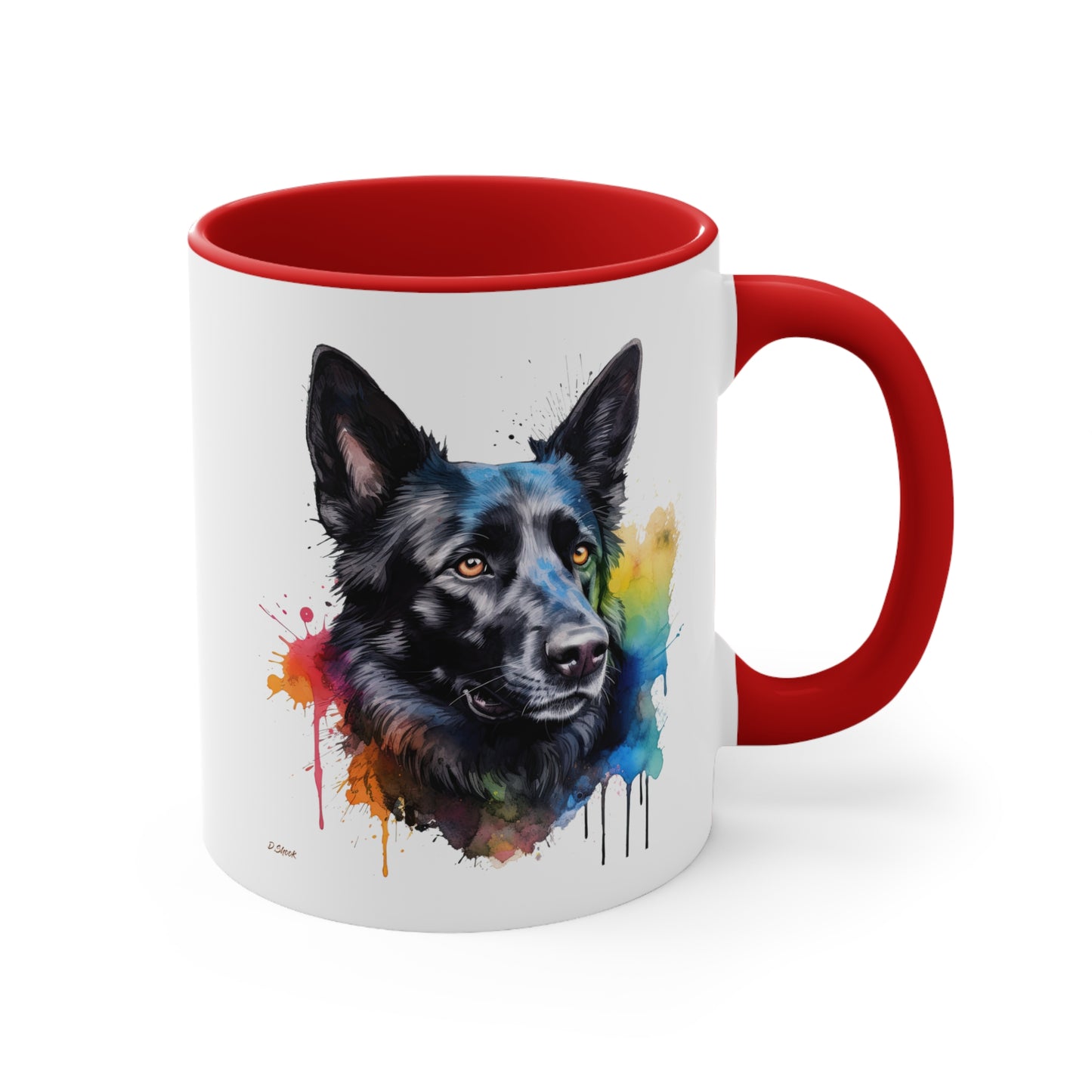German Sheppard 22 Accent Mugs