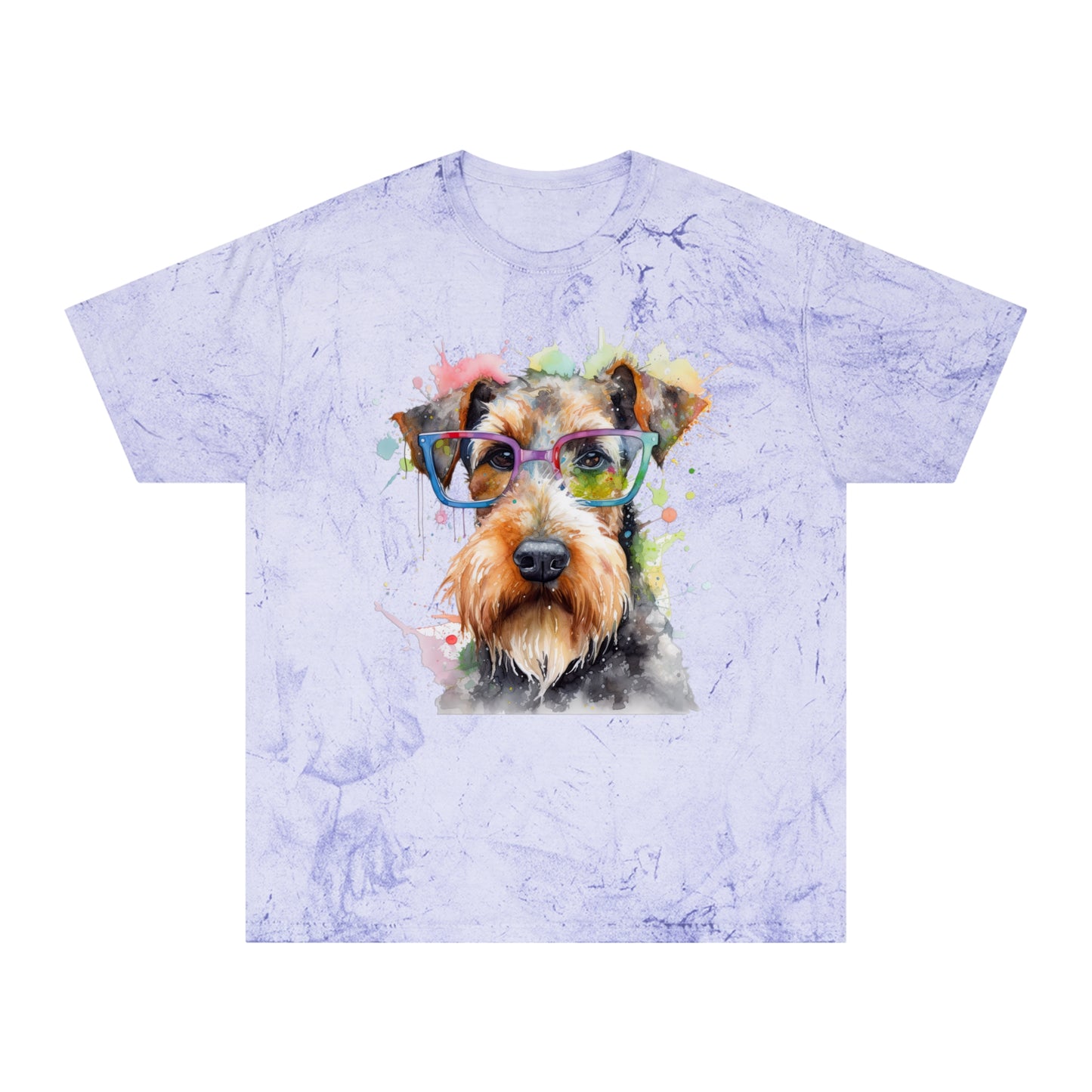 Airedale Terrier 6 Unisex Color Blast T-Shirt