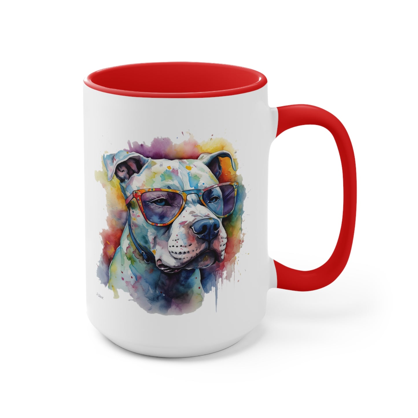 Pitbull 5 Accent Mugs