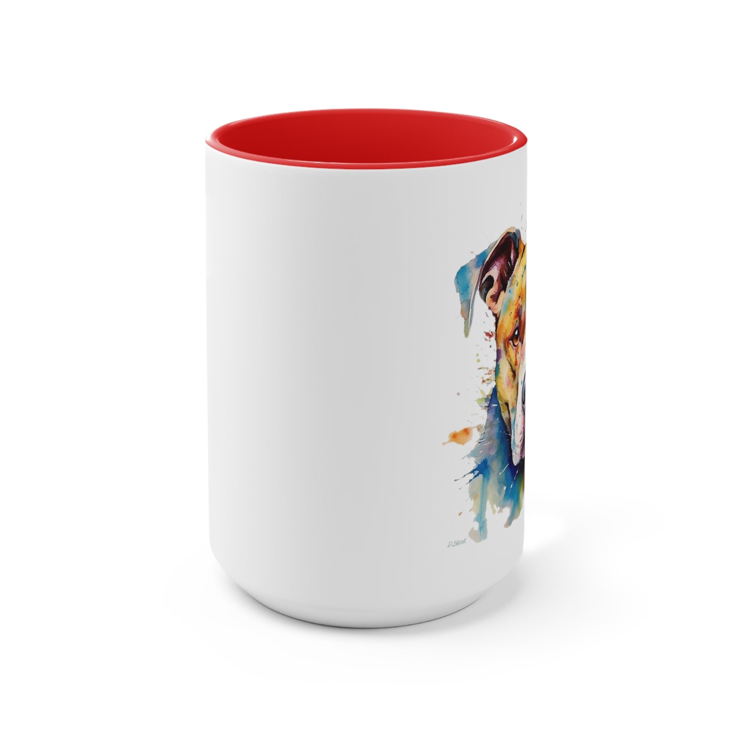 Pitbull 3 Accent Mugs