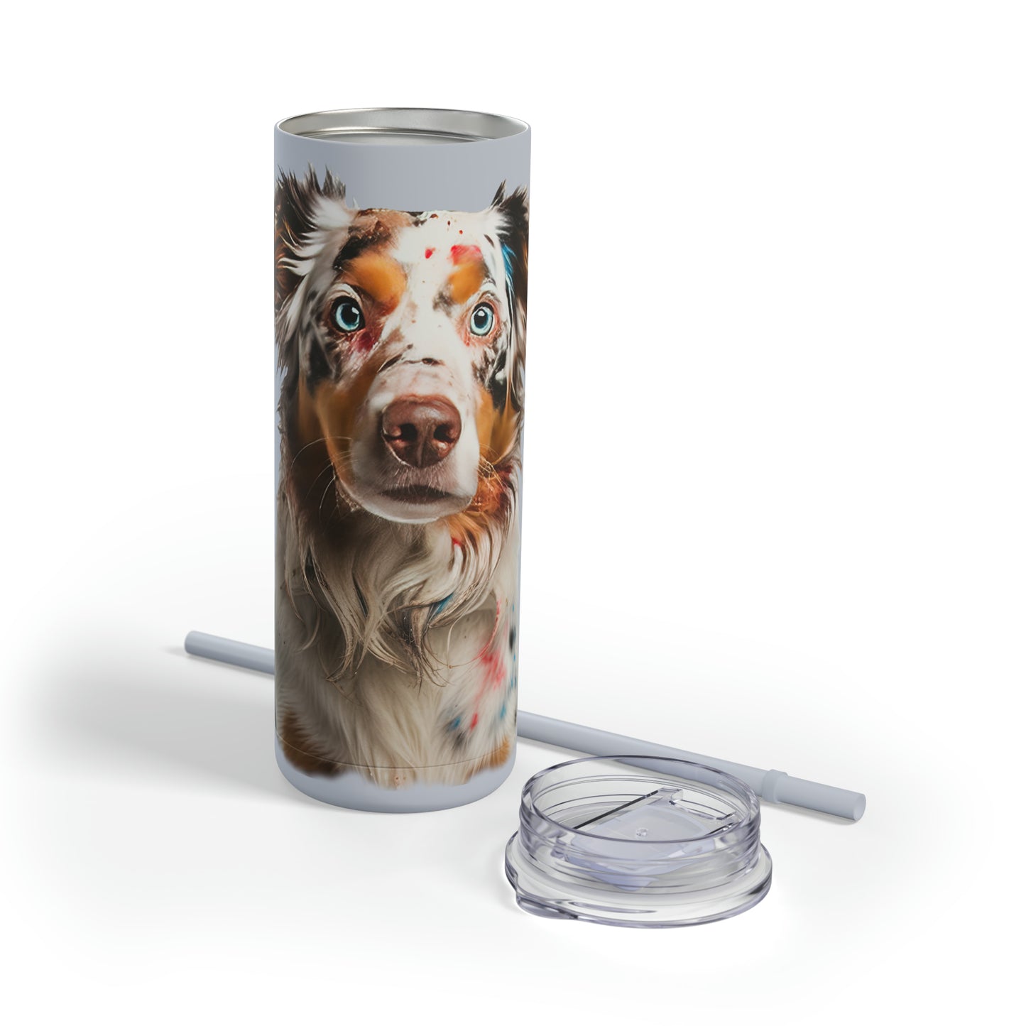 Australian Shepherd 1 Maars Maker Skinny Matte Tumbler, 20oz